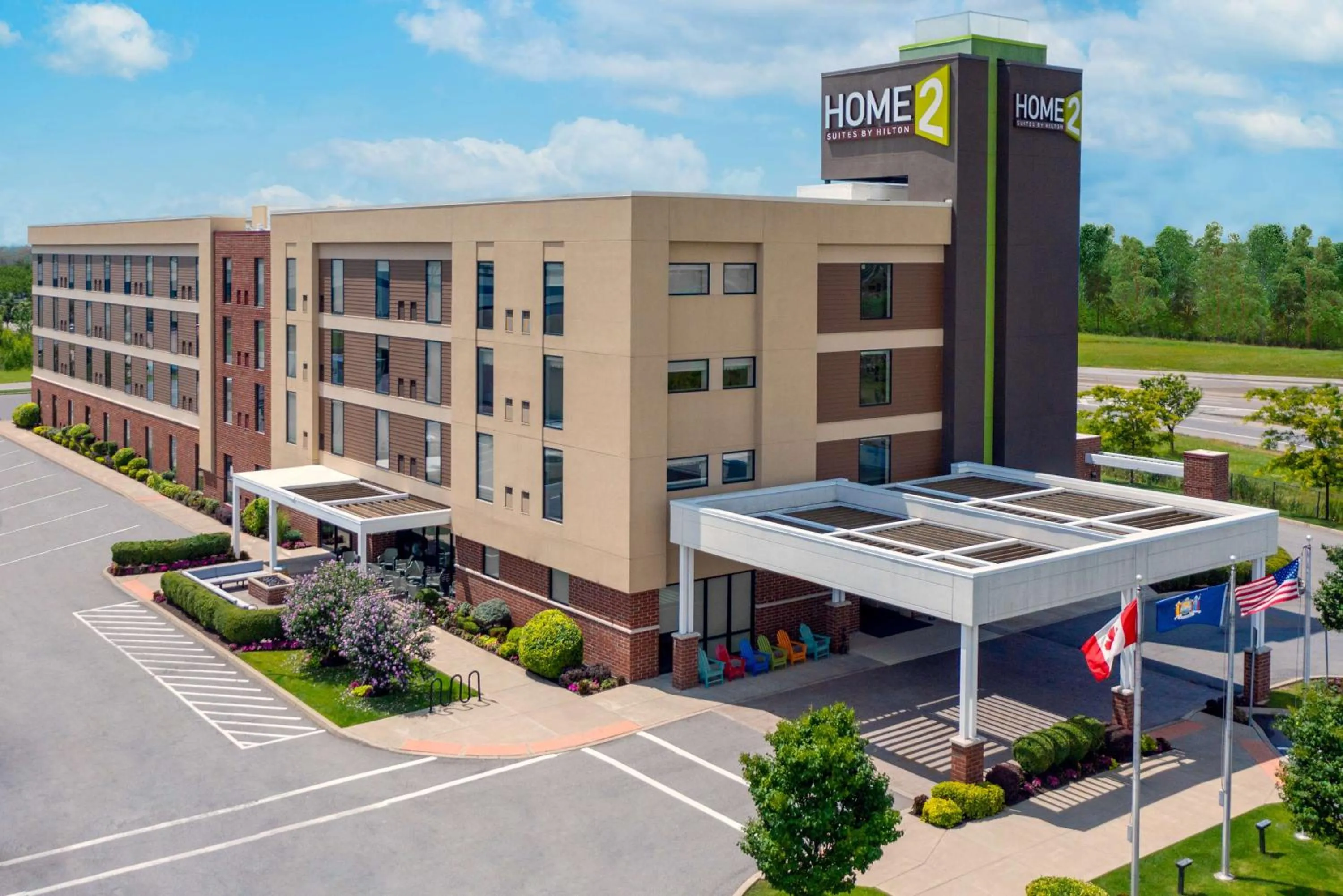 Property building in Home2 Suites by Hilton Buffalo Airport/ Galleria Mall
