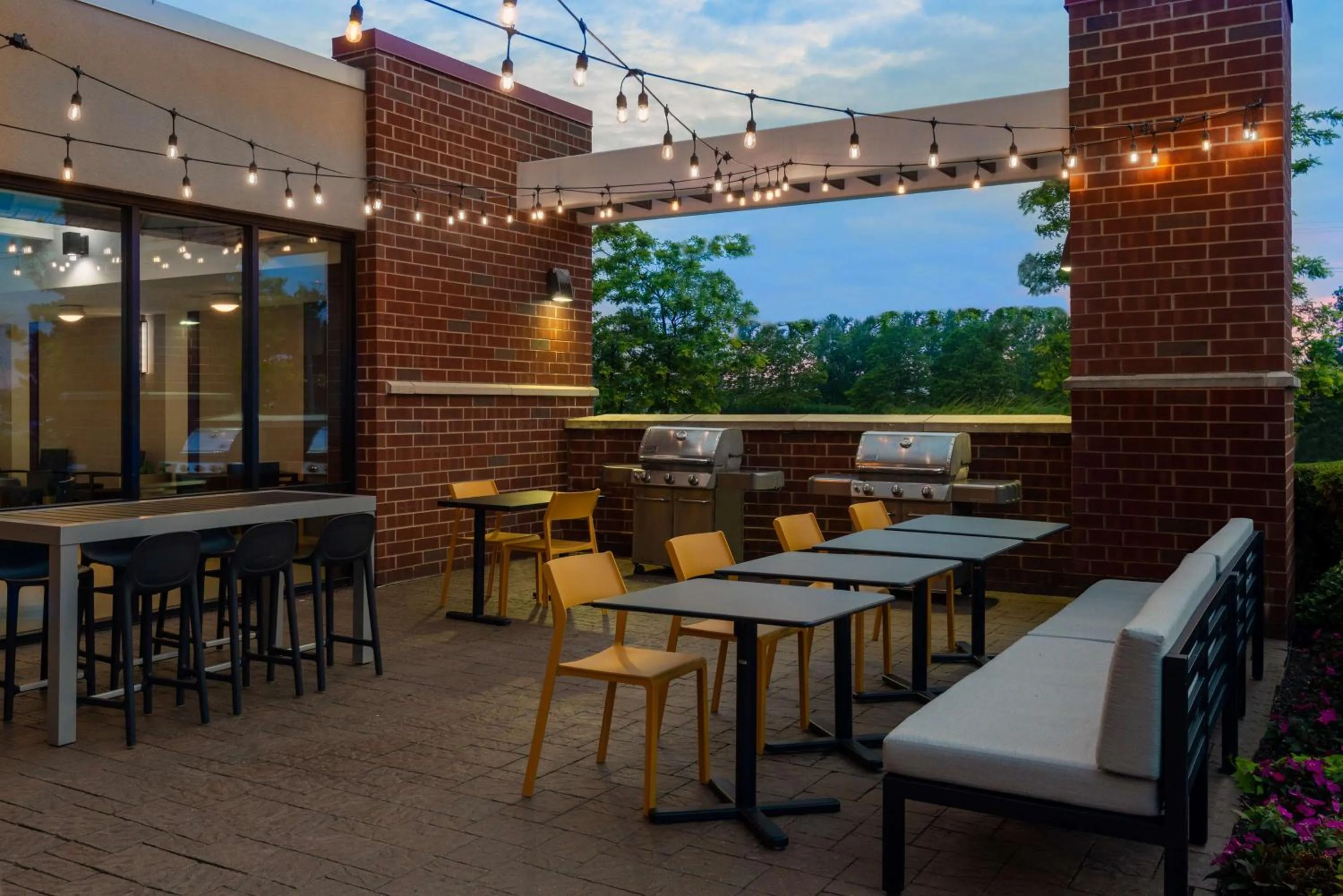 Patio in Home2 Suites by Hilton Buffalo Airport/ Galleria Mall