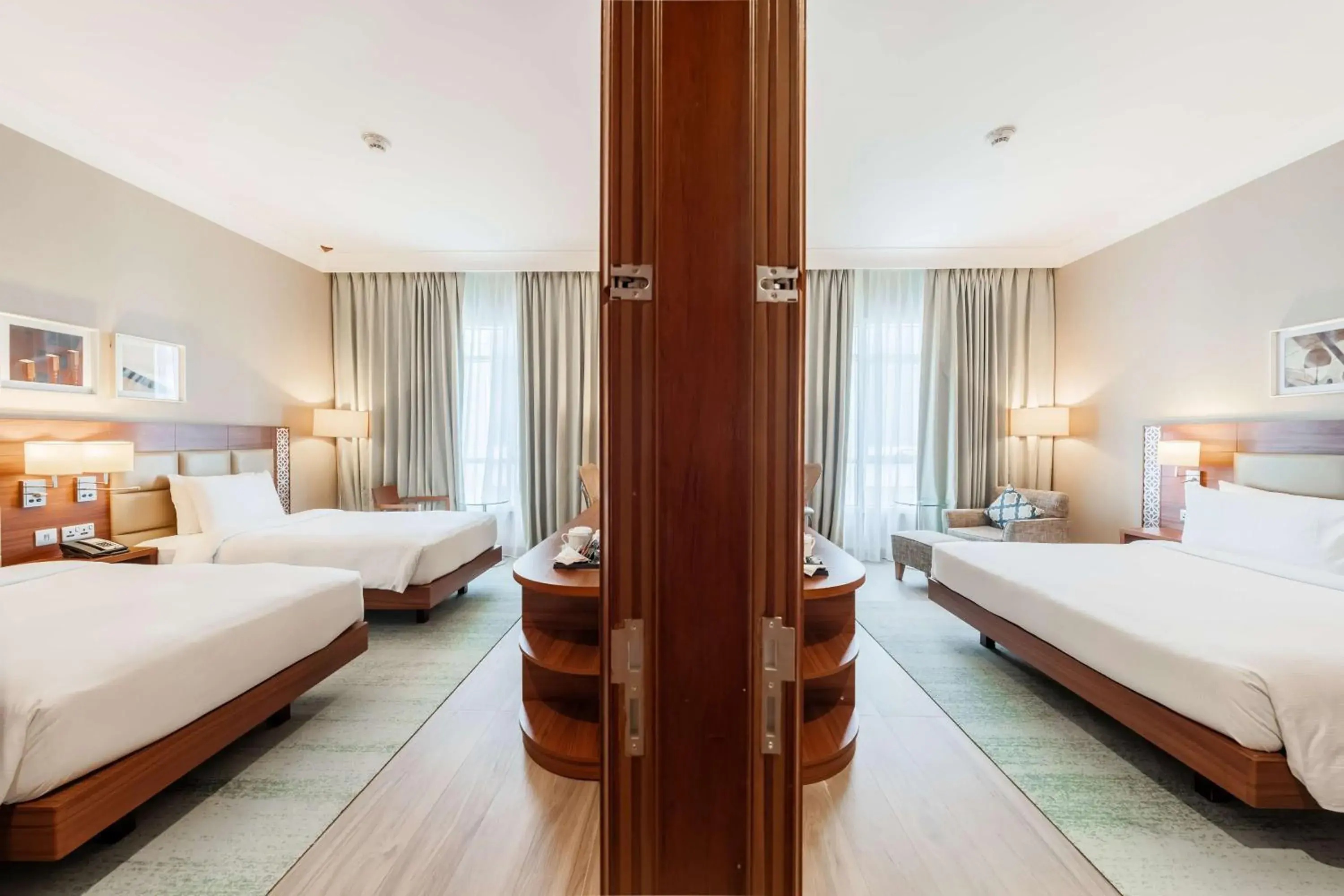 Family Connecting Rooms in Hilton Garden inn Dubai Jumeirah Family Connecting Rooms in Hilton Garden inn Dubai Jumeirah