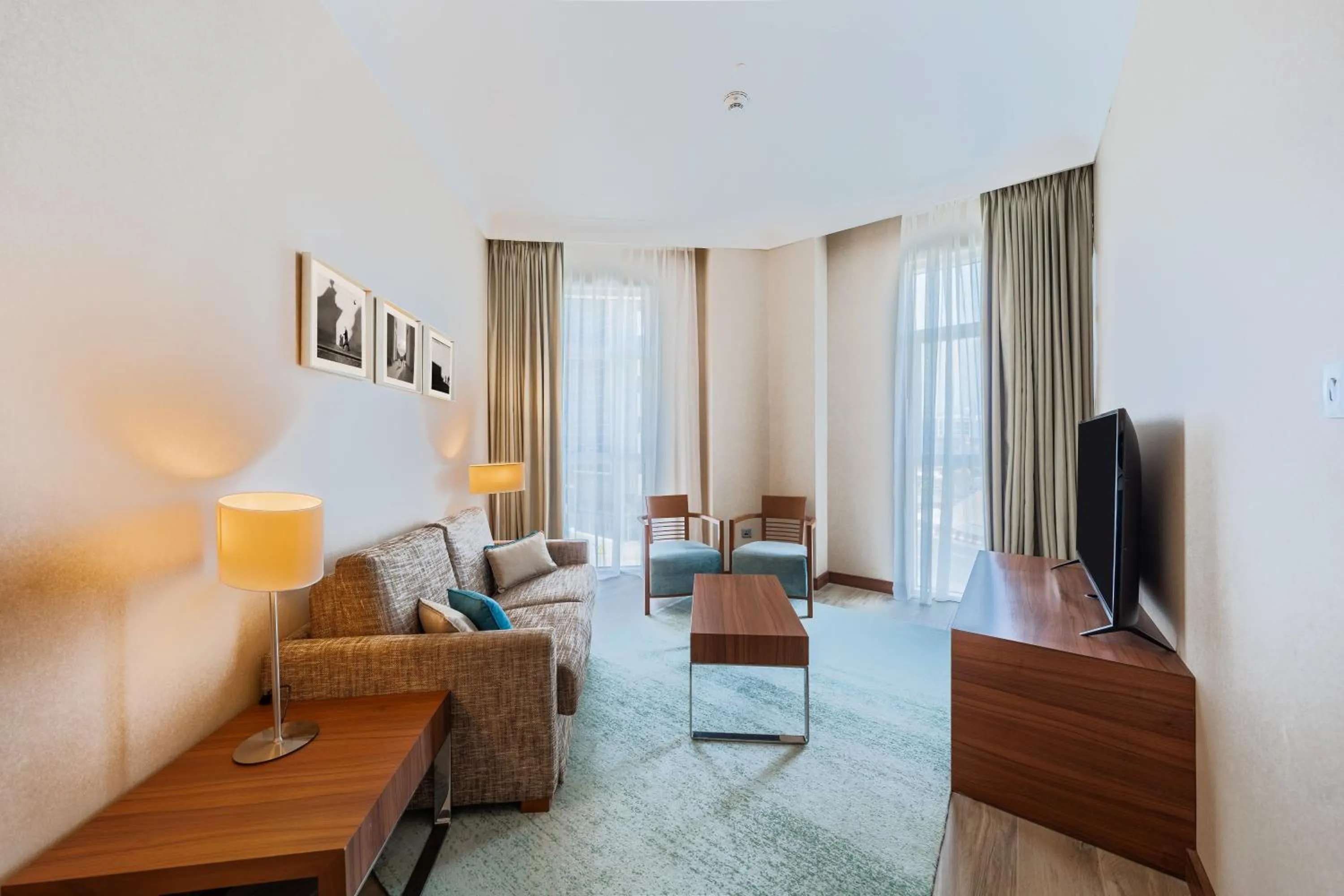 Bedroom in Hilton Garden inn Dubai Jumeirah