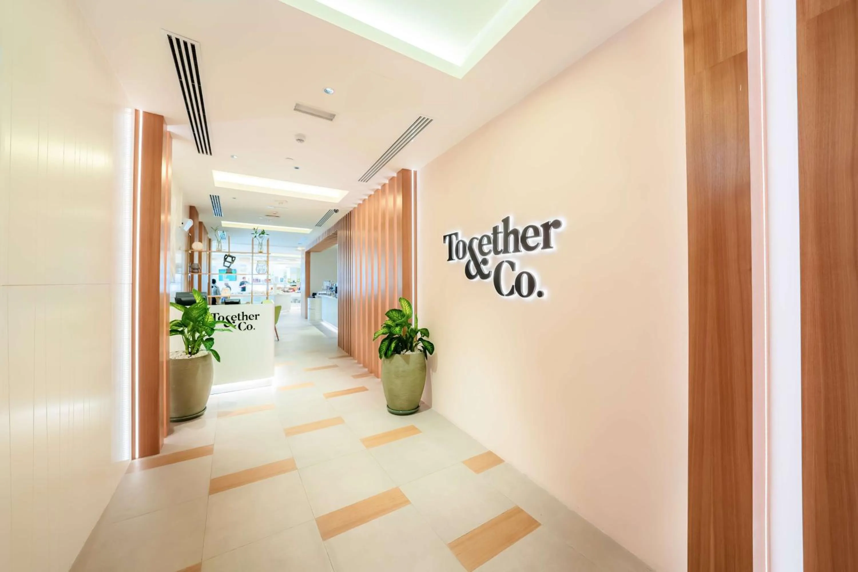 Lobby or reception in Hilton Garden inn Dubai Jumeirah