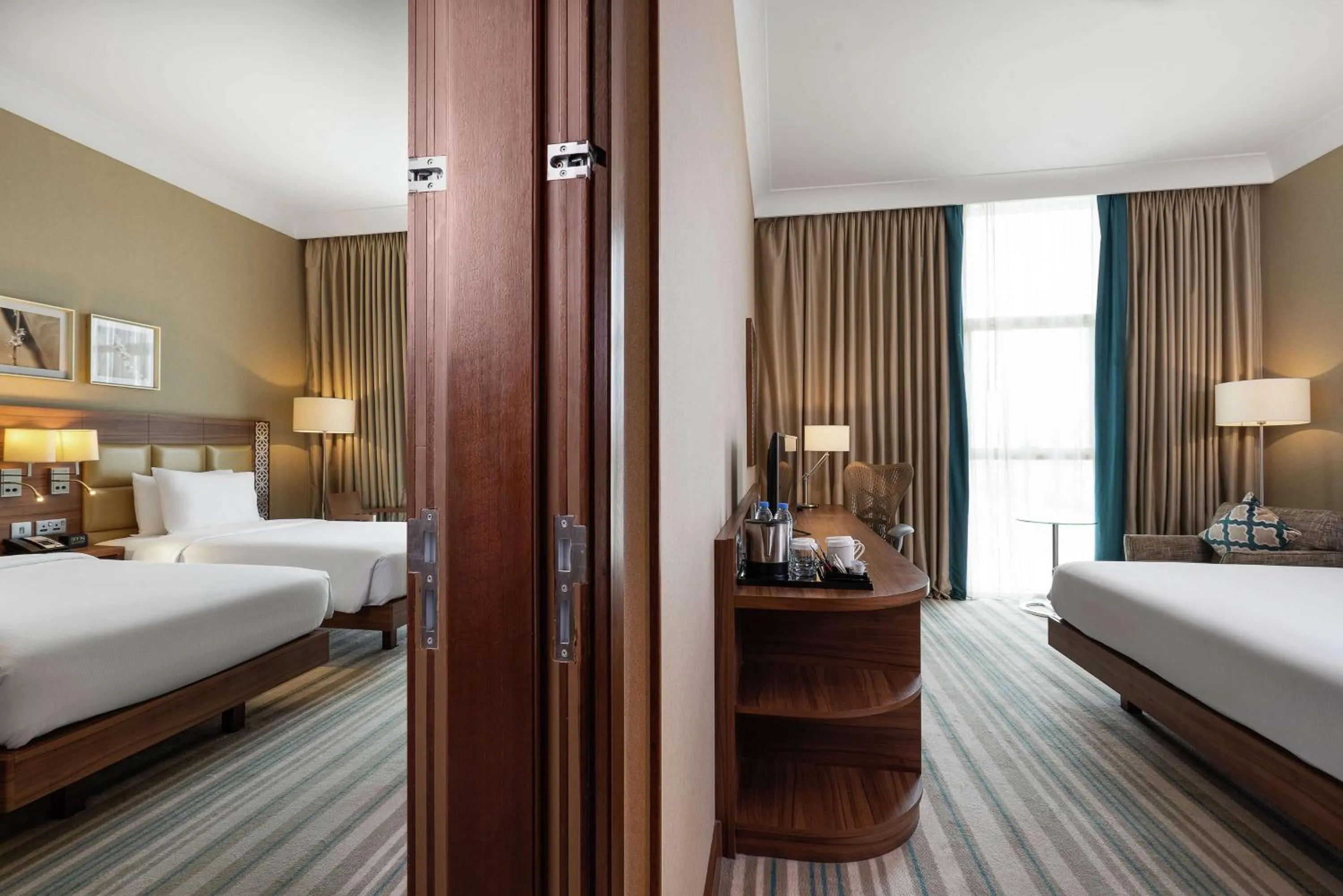 Bed in Hilton Garden Inn Dubai Deira