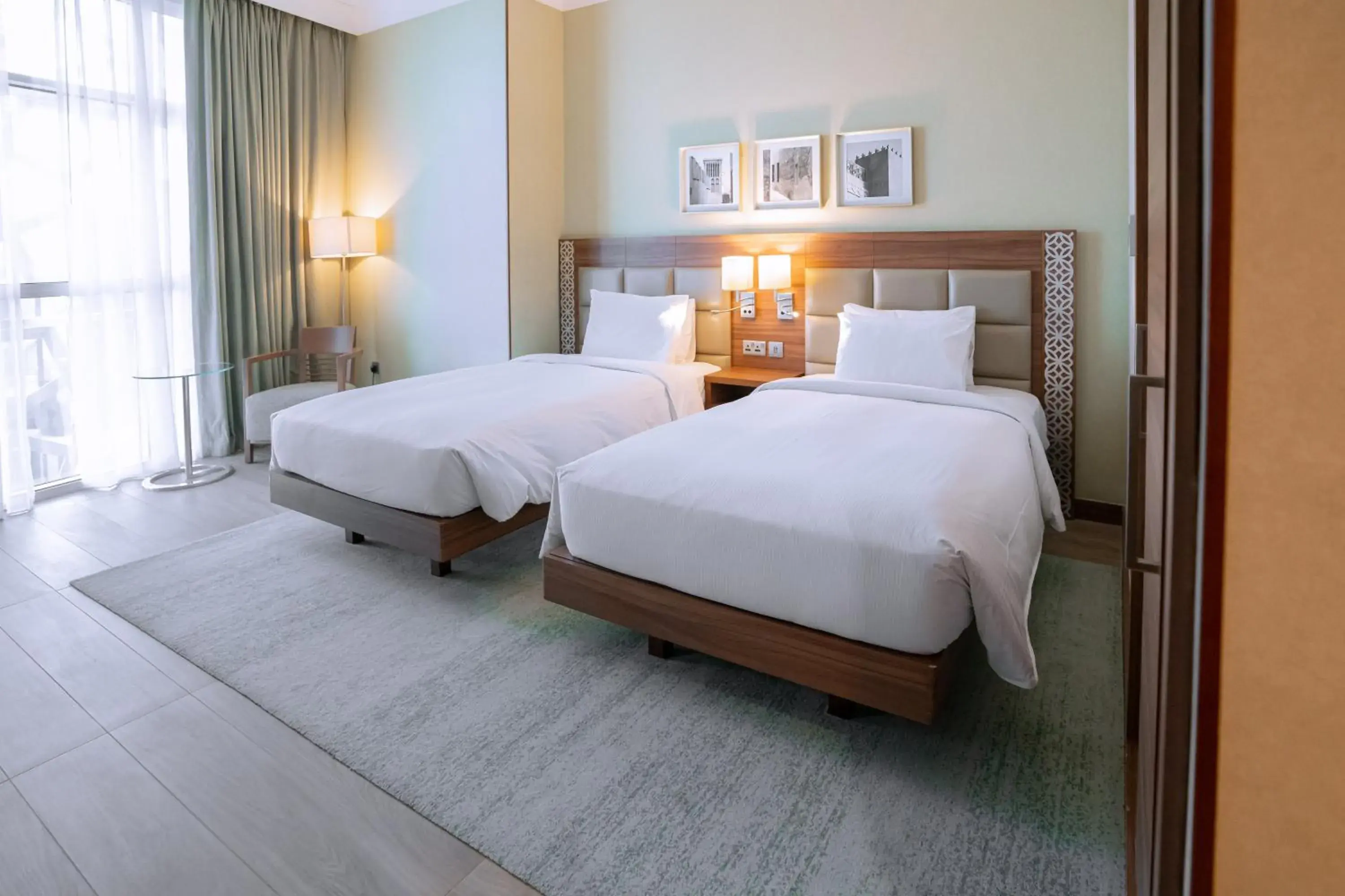 Twin Room in Hilton Garden Inn Dubai Al Muraqabat - Deira Twin Room in Hilton Garden Inn Dubai Al Muraqabat - Deira