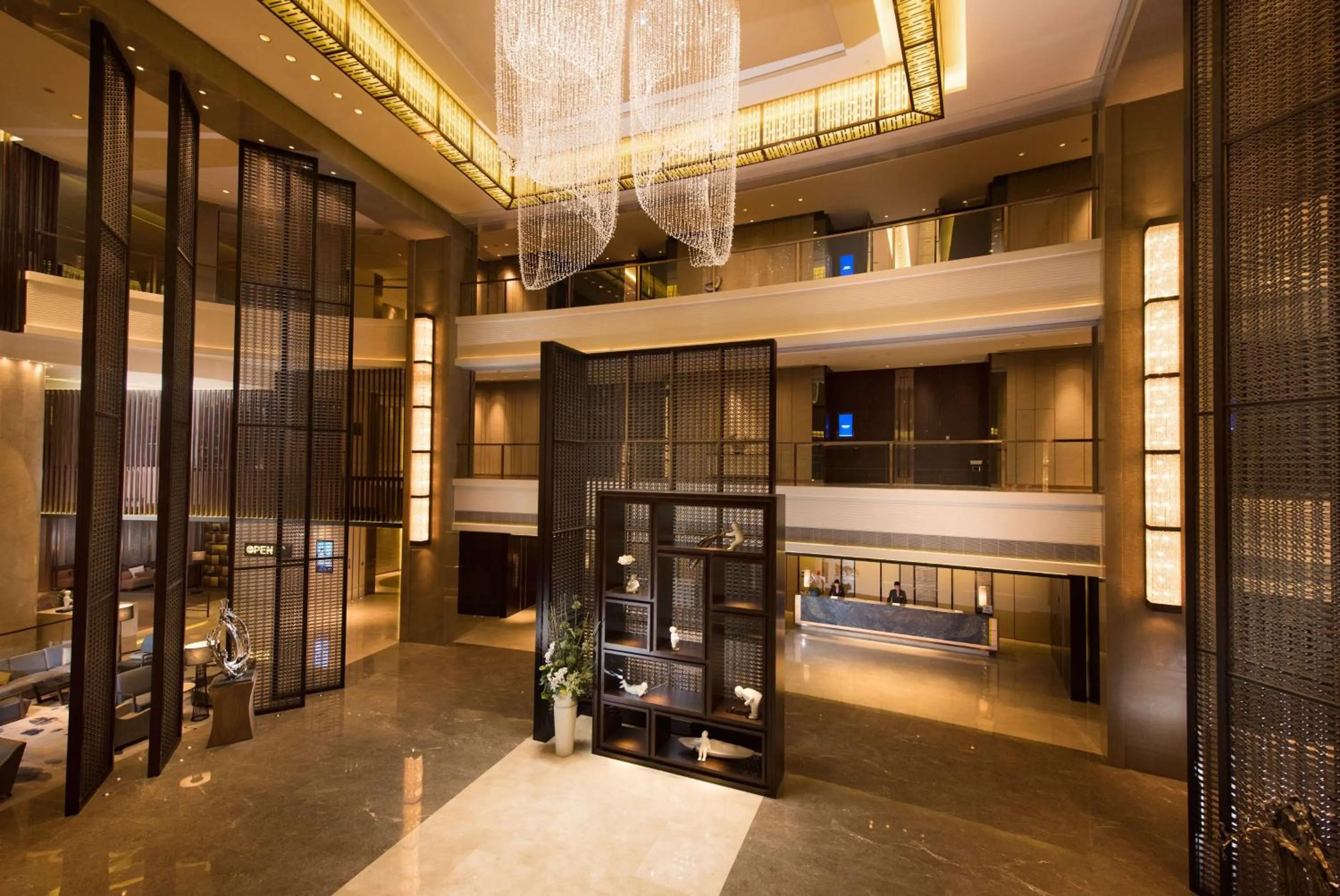 Lobby or reception, Bed in Hilton Zhoushan