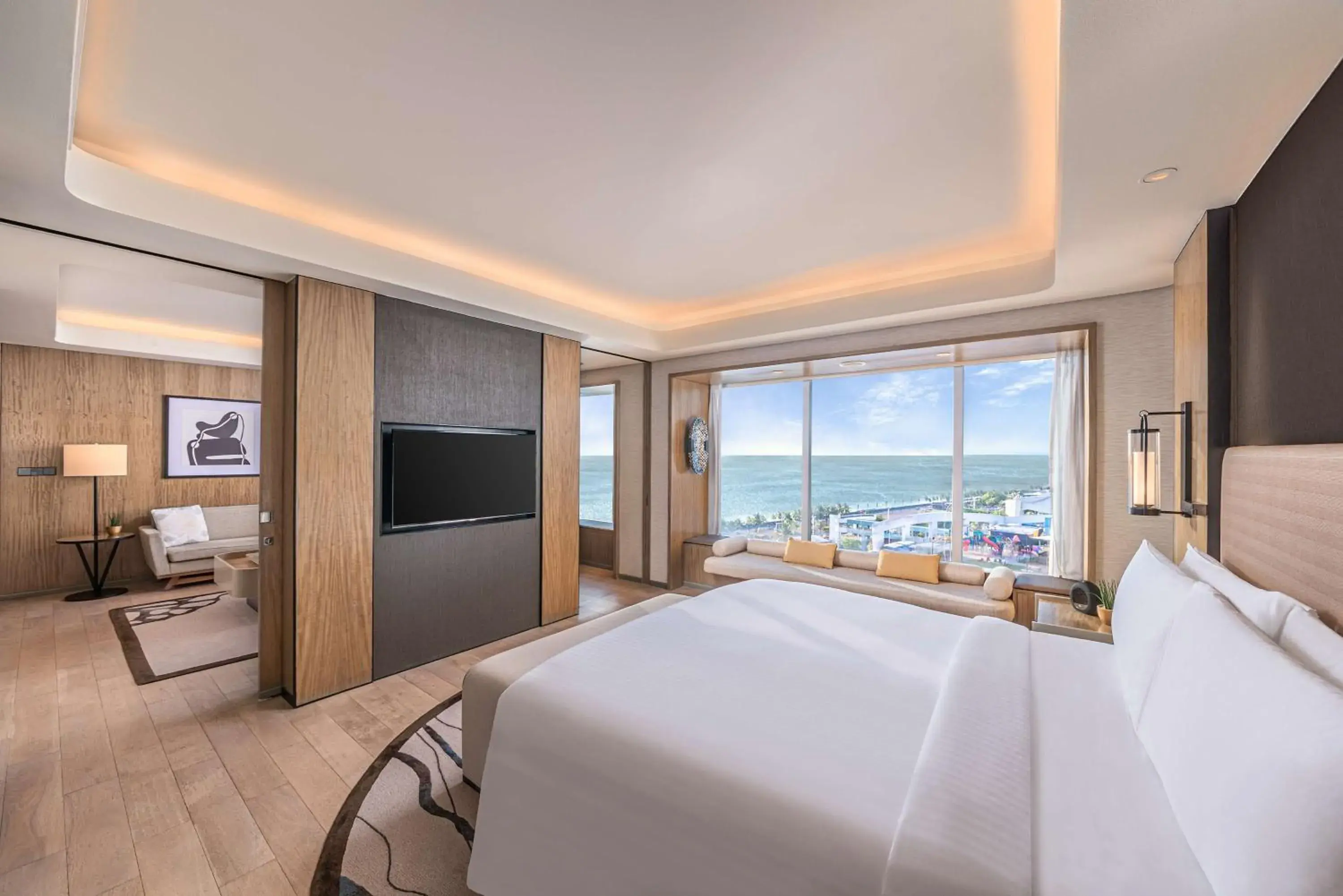 Premier King Suite with Bay View - Lounge Access in Conrad Manila Premier King Suite with Bay View - Lounge Access in Conrad Manila