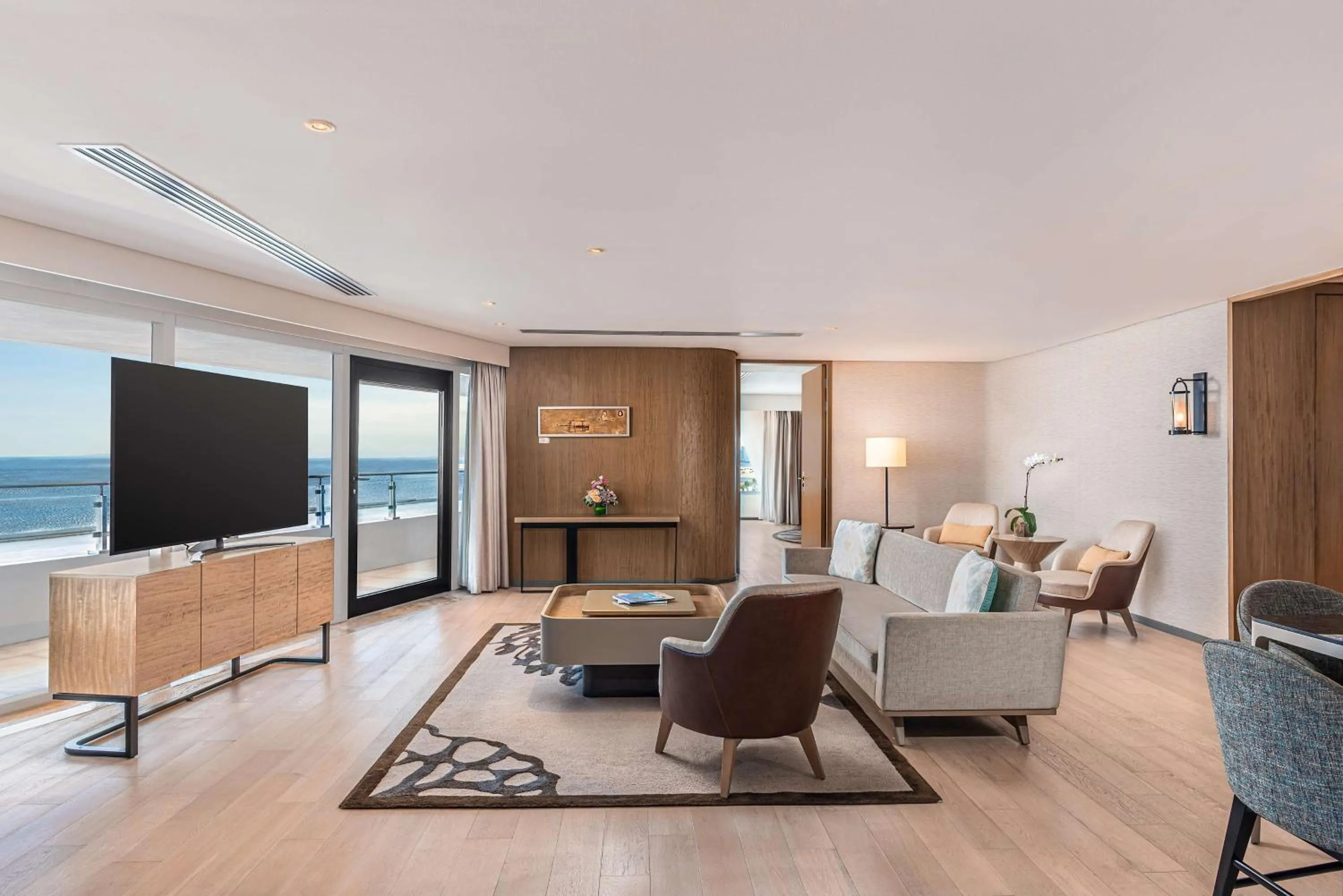 Living room in Conrad Manila