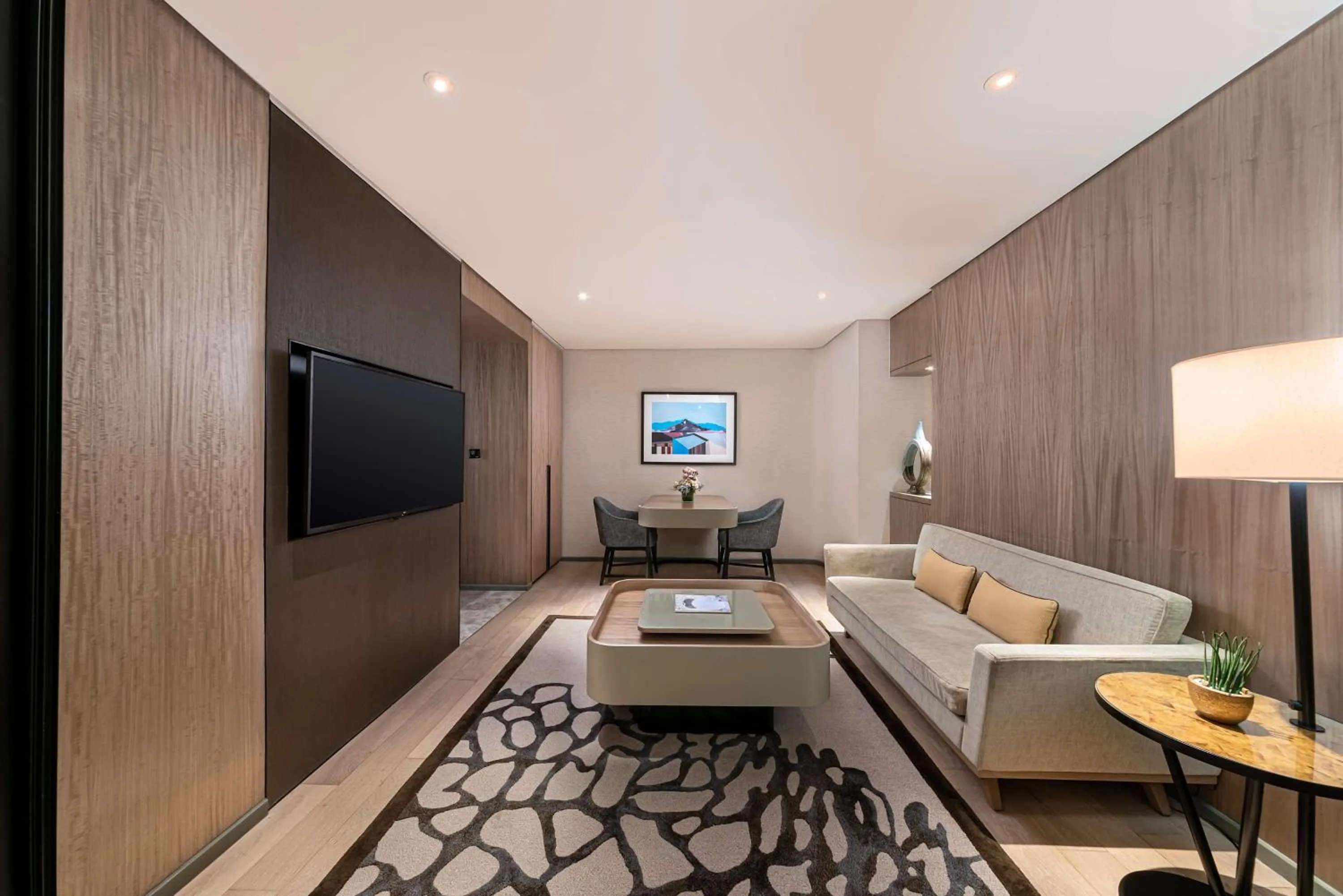 Living room in Conrad Manila