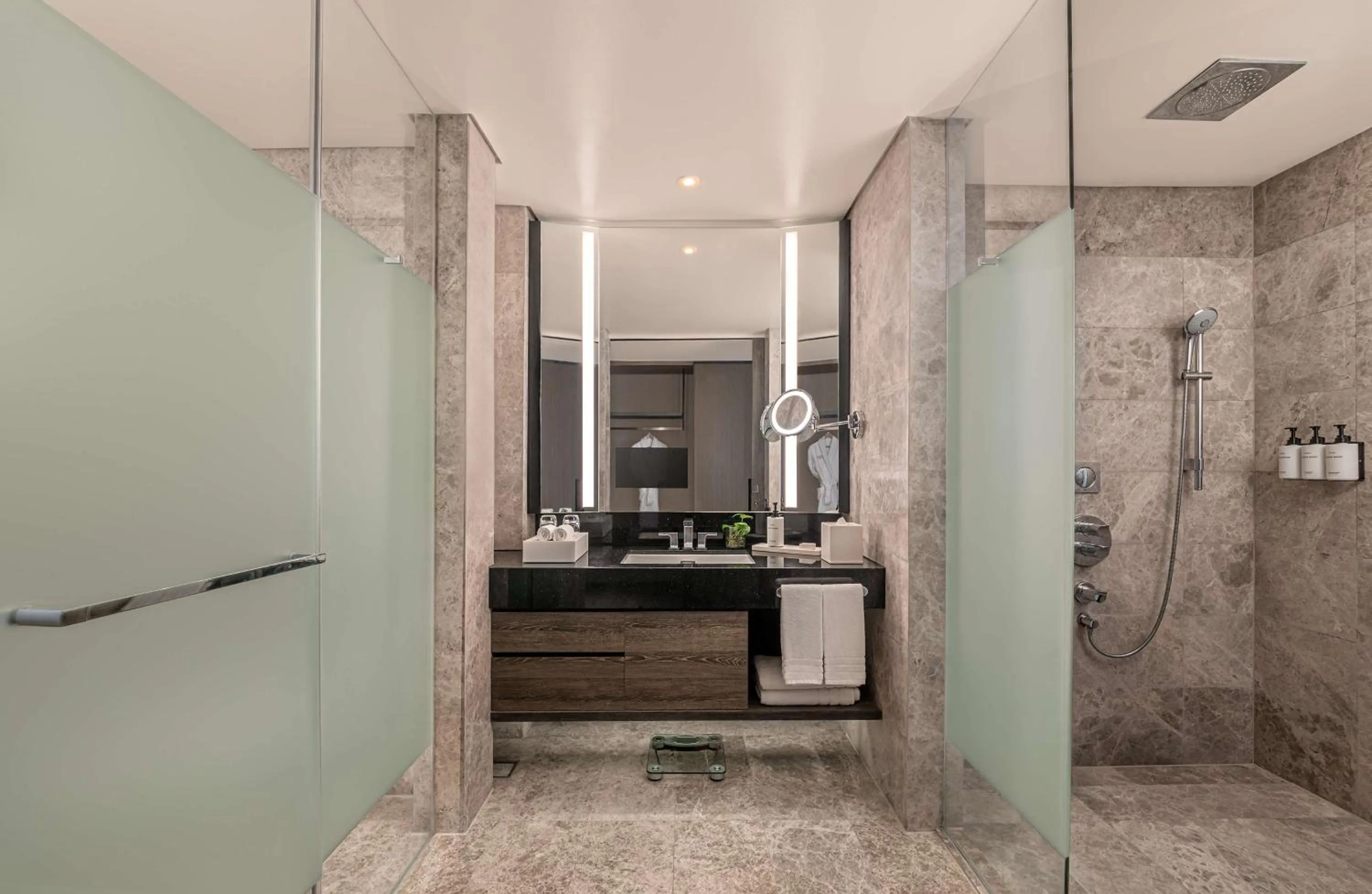 Bathroom in Conrad Manila