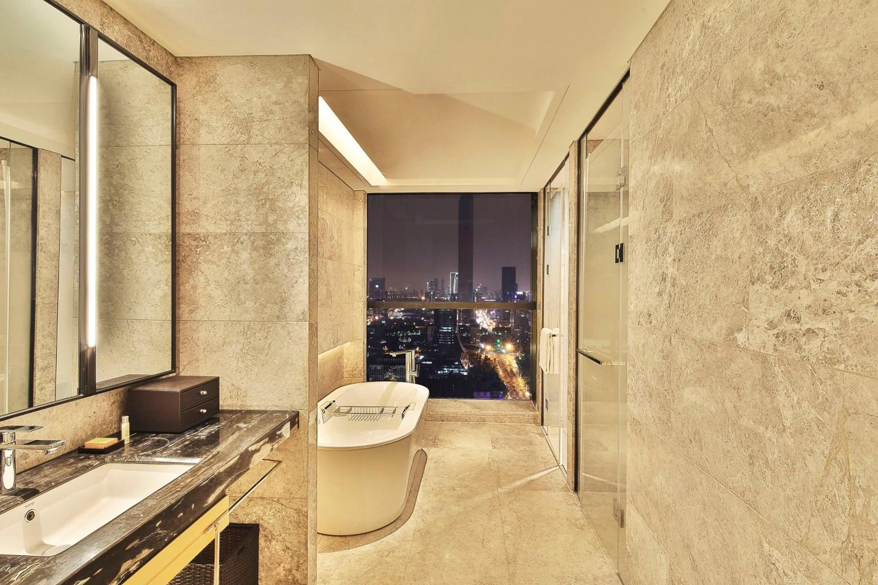 Bathroom in Hilton Suzhou