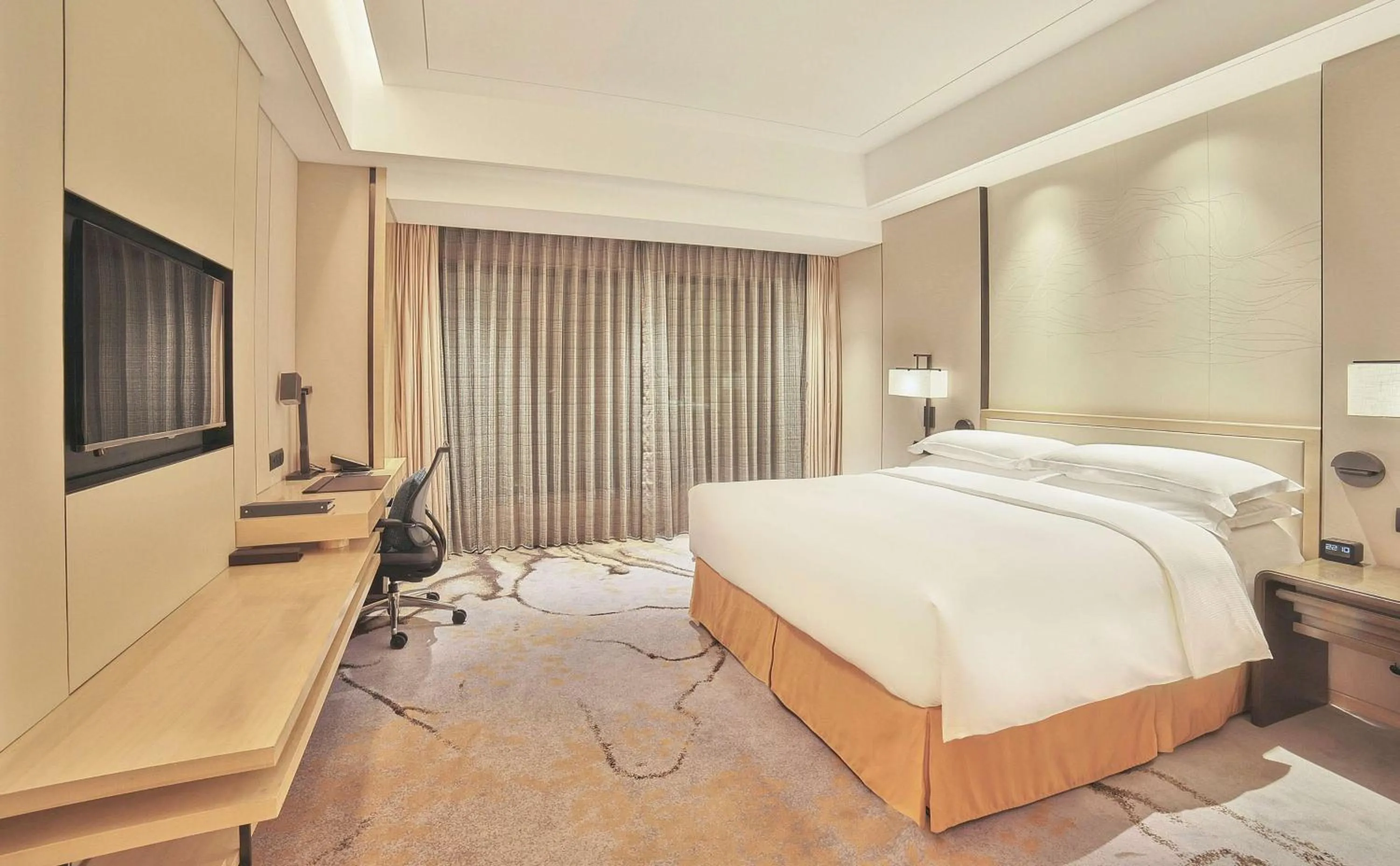 Bed in Hilton Suzhou