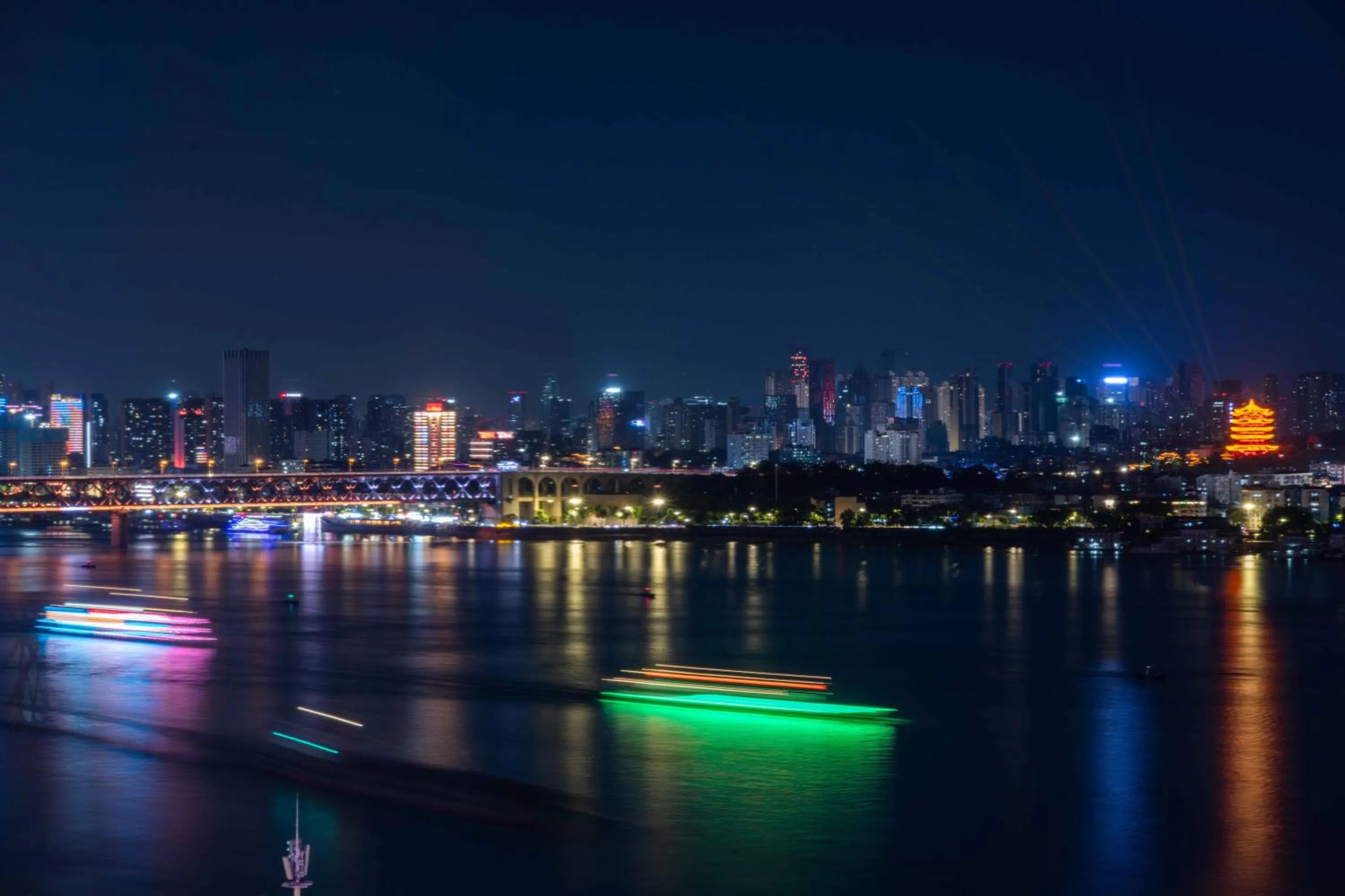 View (from property/room) in Hilton Wuhan Yangtze Riverside