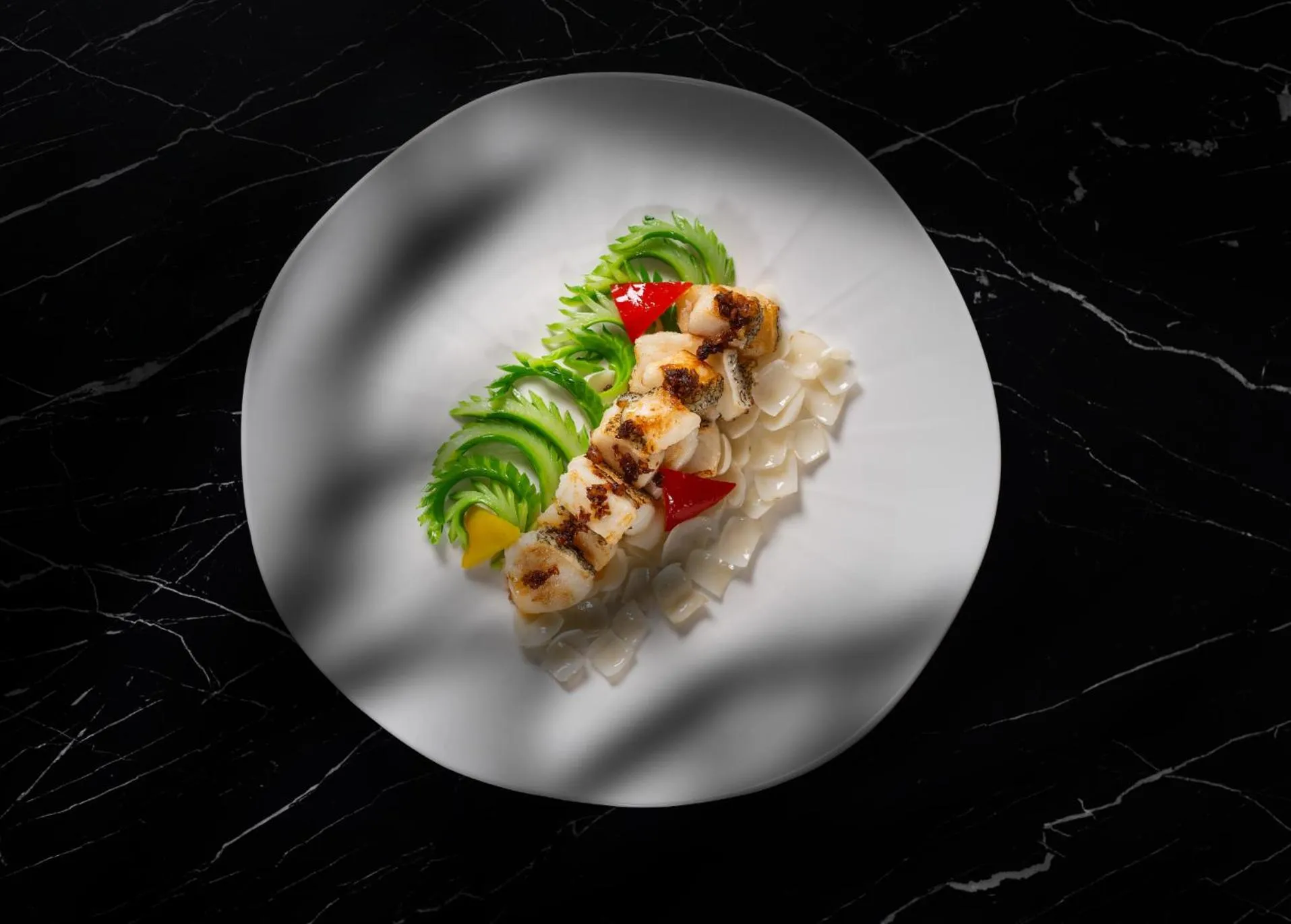 Lunch in Hilton Wuhan Yangtze Riverside