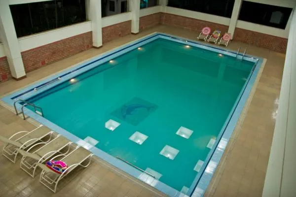 Swimming pool in Nirvana Inn
