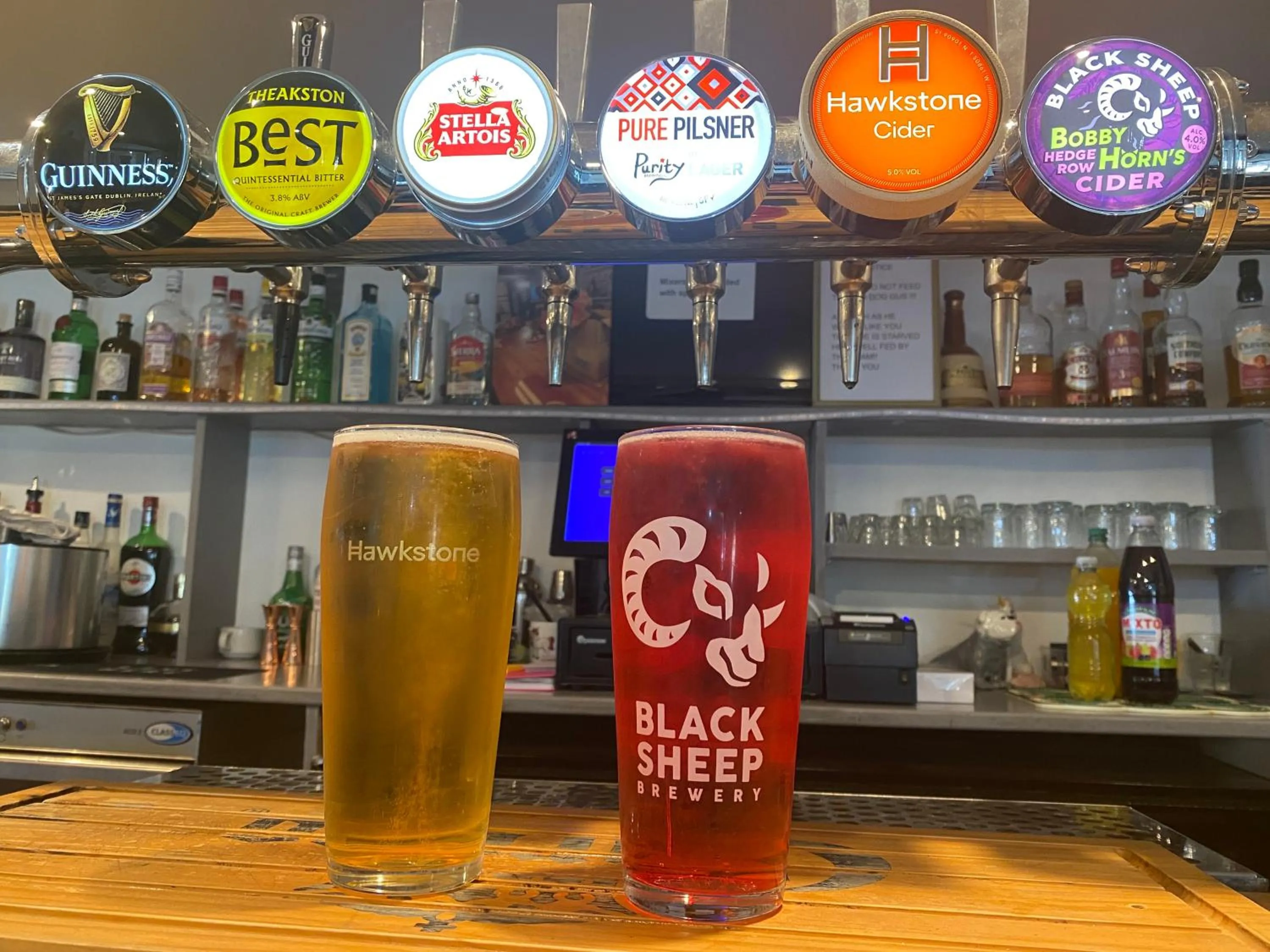 Lounge or bar in The Ancient Unicorn