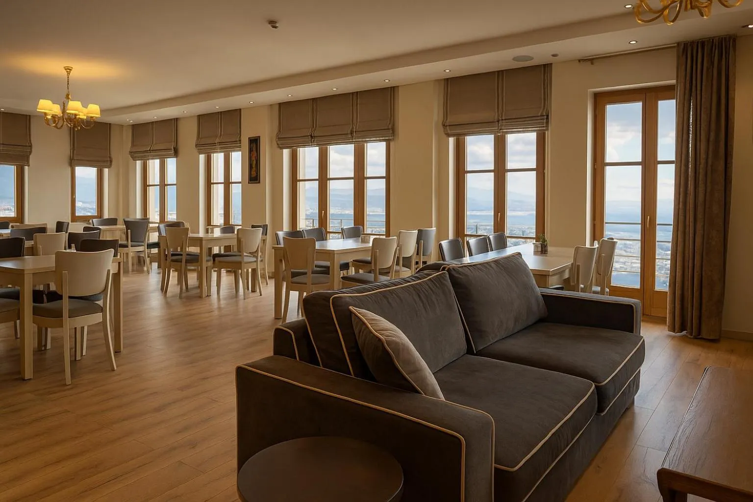 Living room in Arktos Hotel