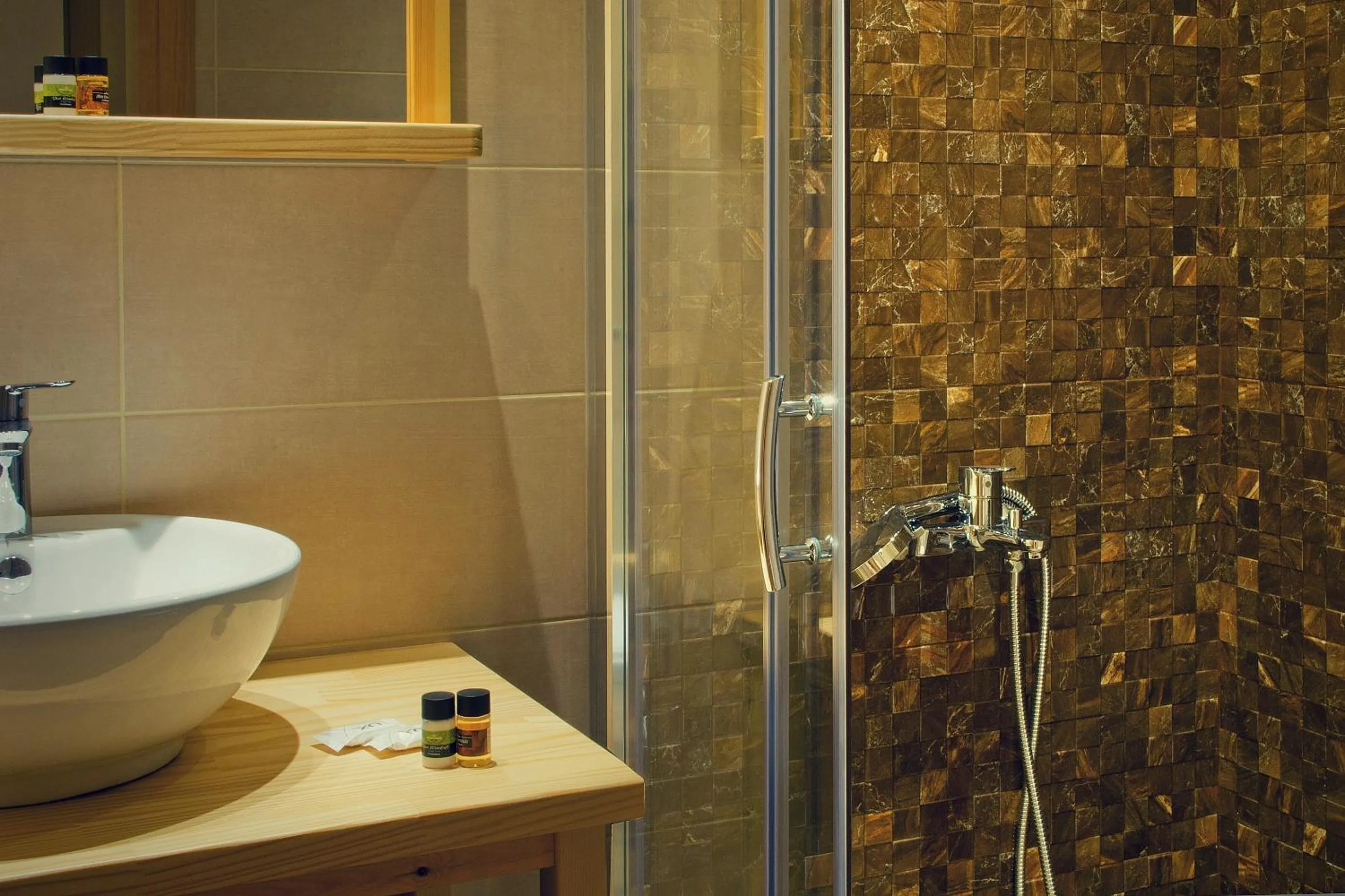 Bathroom in Arktos Hotel