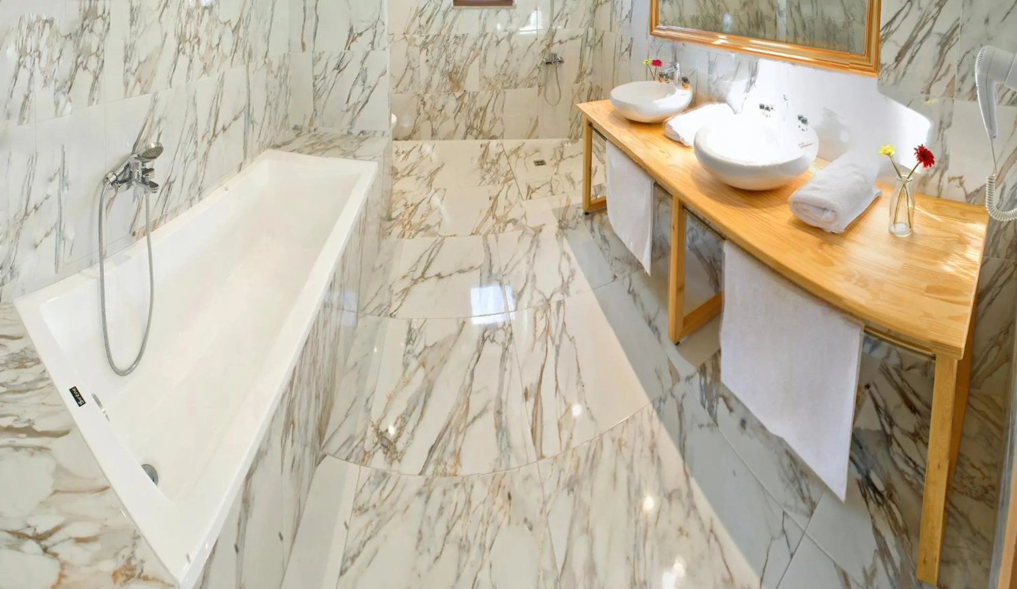 Bathroom in Arktos Hotel