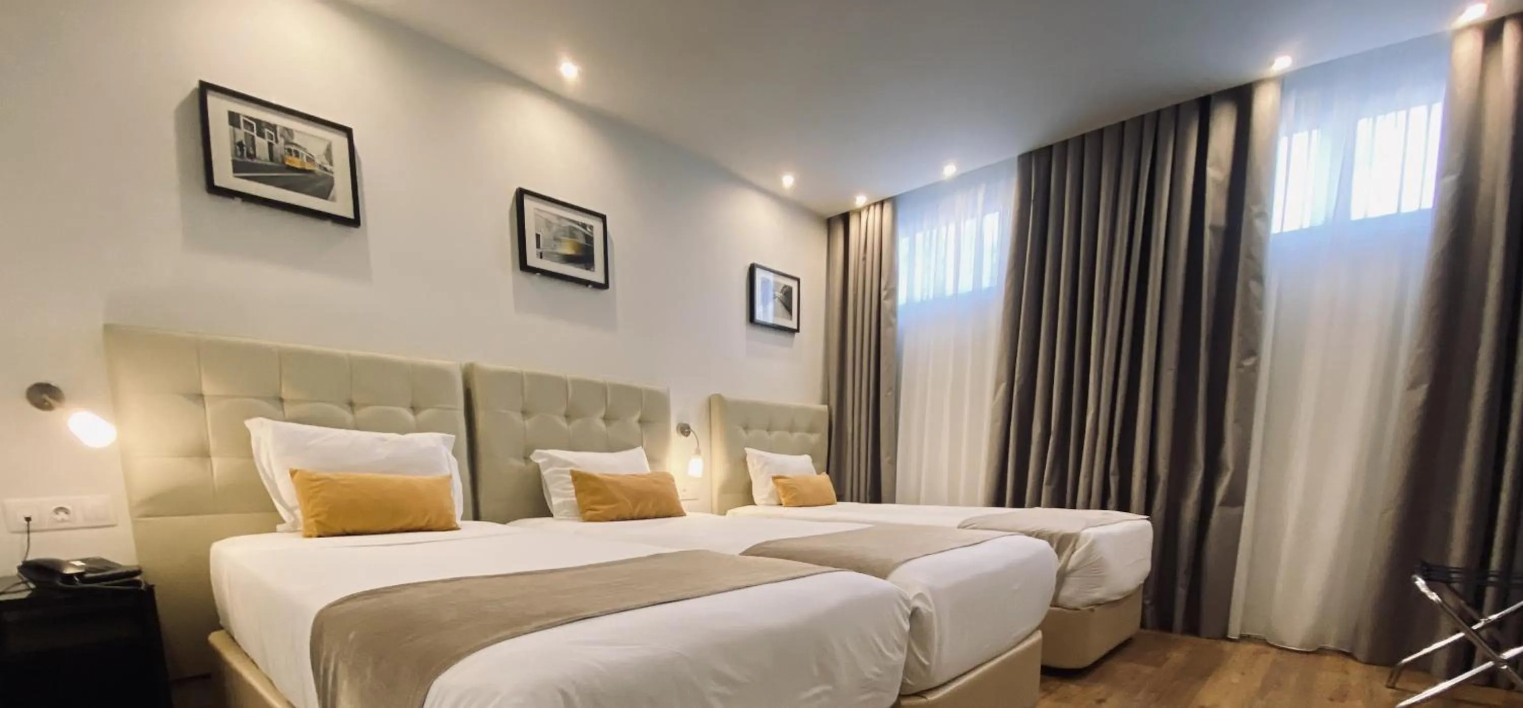 Bed in Lisbon City Apartments & Suites by City Hotels