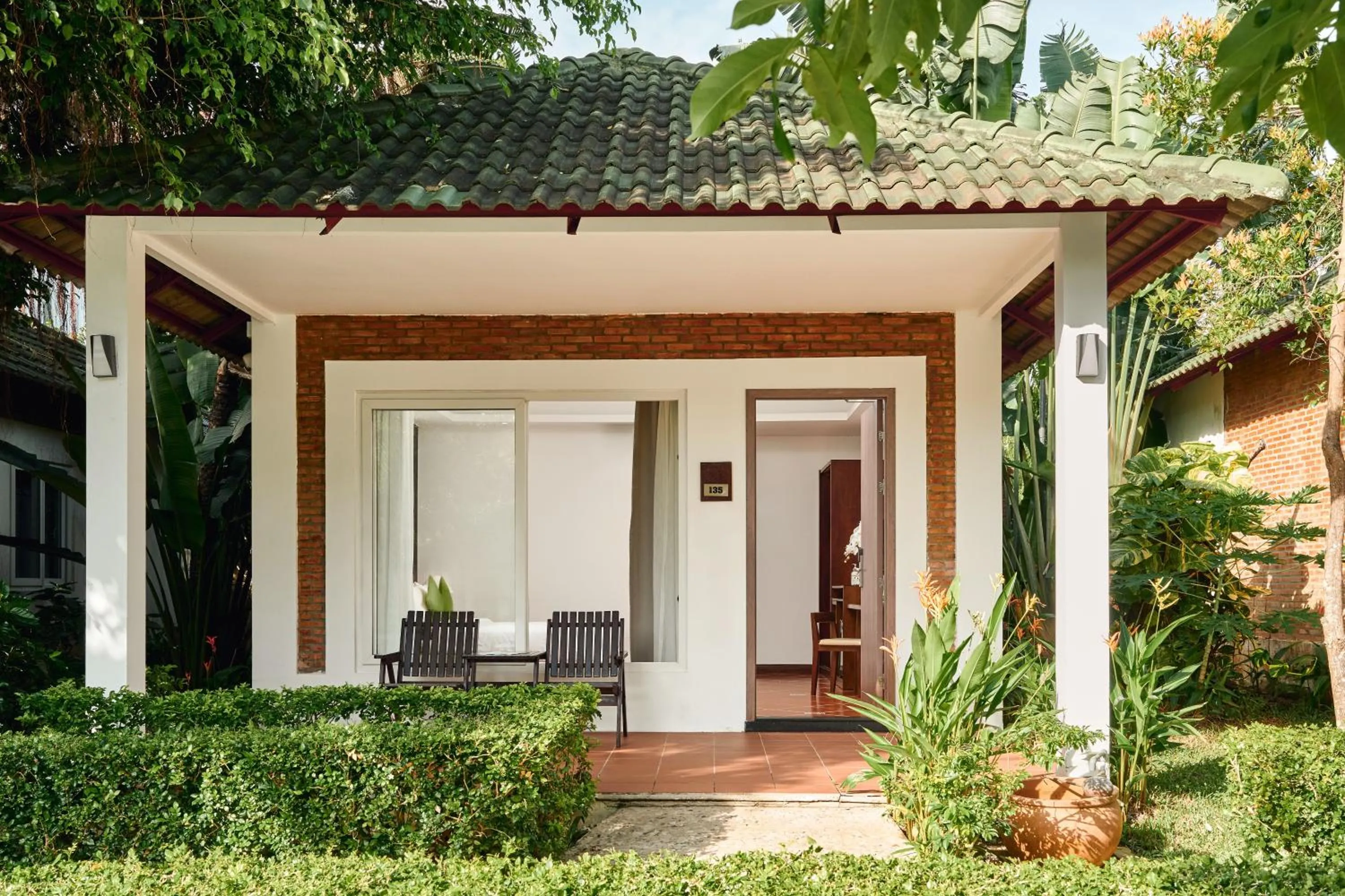 Balcony/Terrace in Famiana Green Villa - Complimentary Airport Shuttle