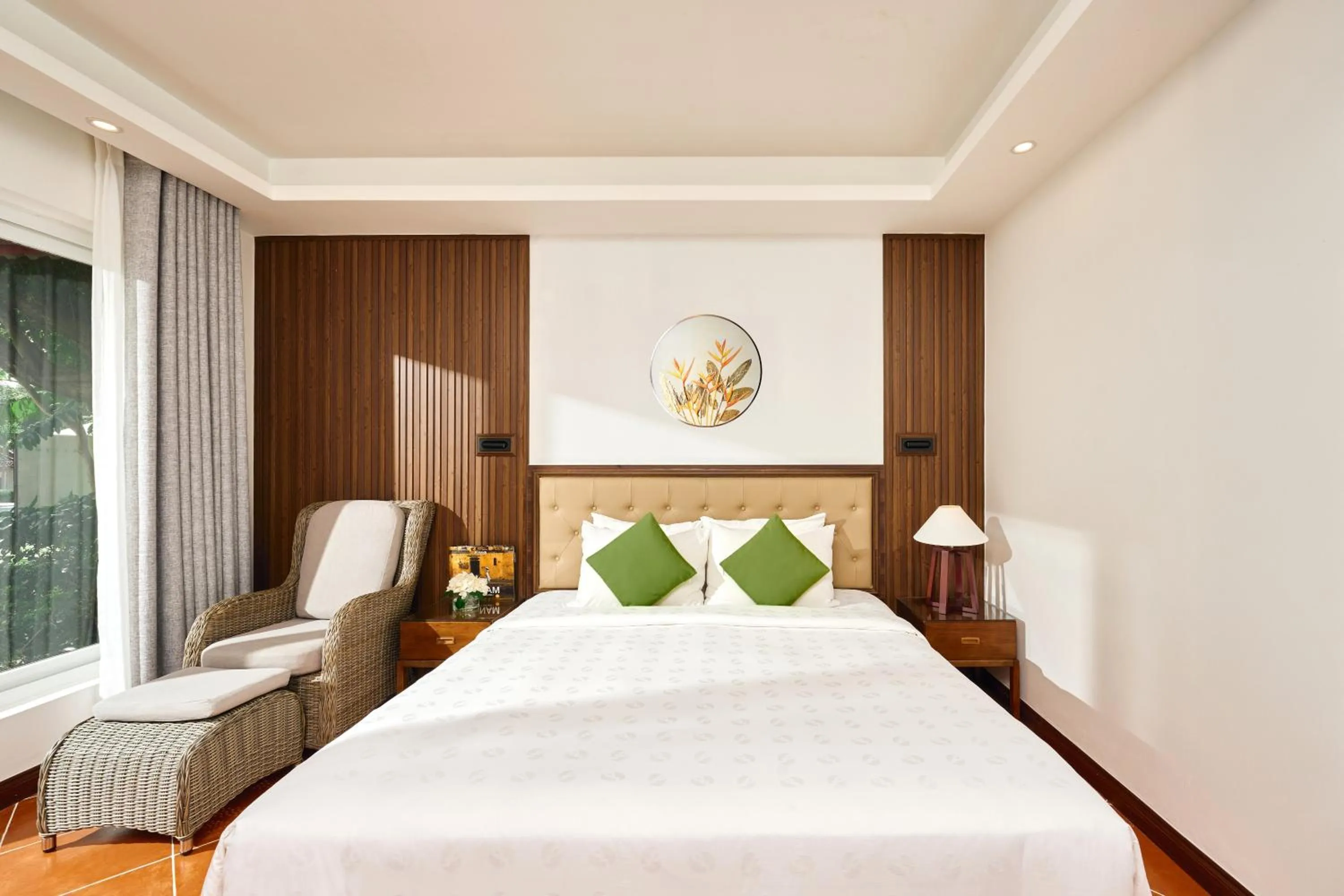 Bedroom, Bed in Famiana Green Villa - Complimentary Airport Shuttle