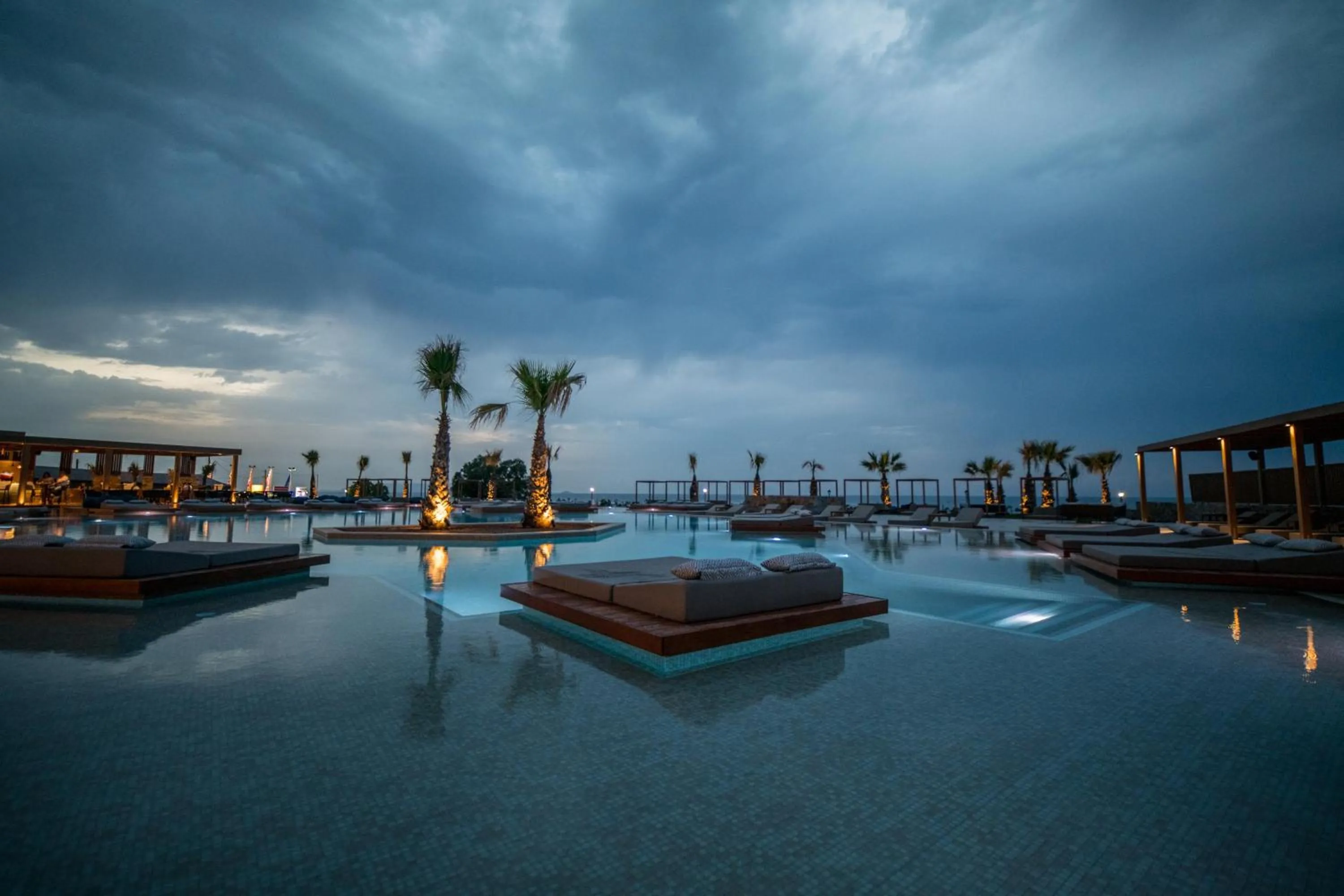 Swimming pool in SENSEANA Sea Side Resort & Aquadventure