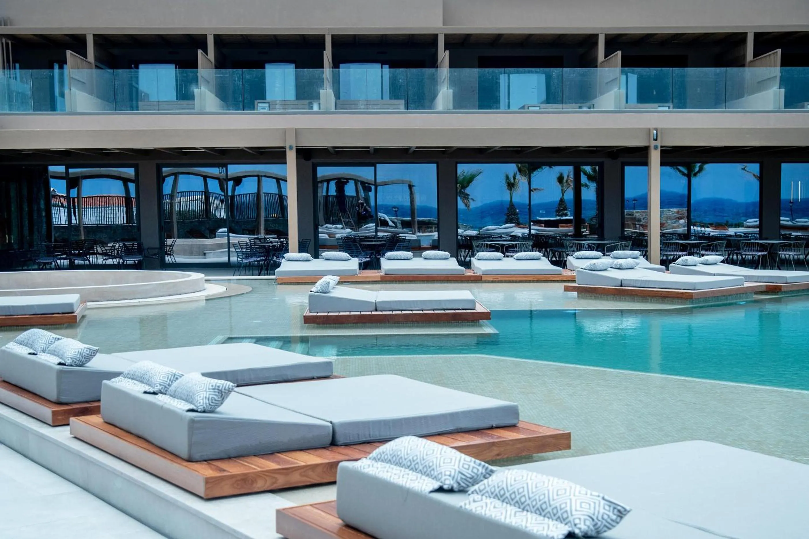 Swimming pool in SENSEANA Sea Side Resort & Aquadventure