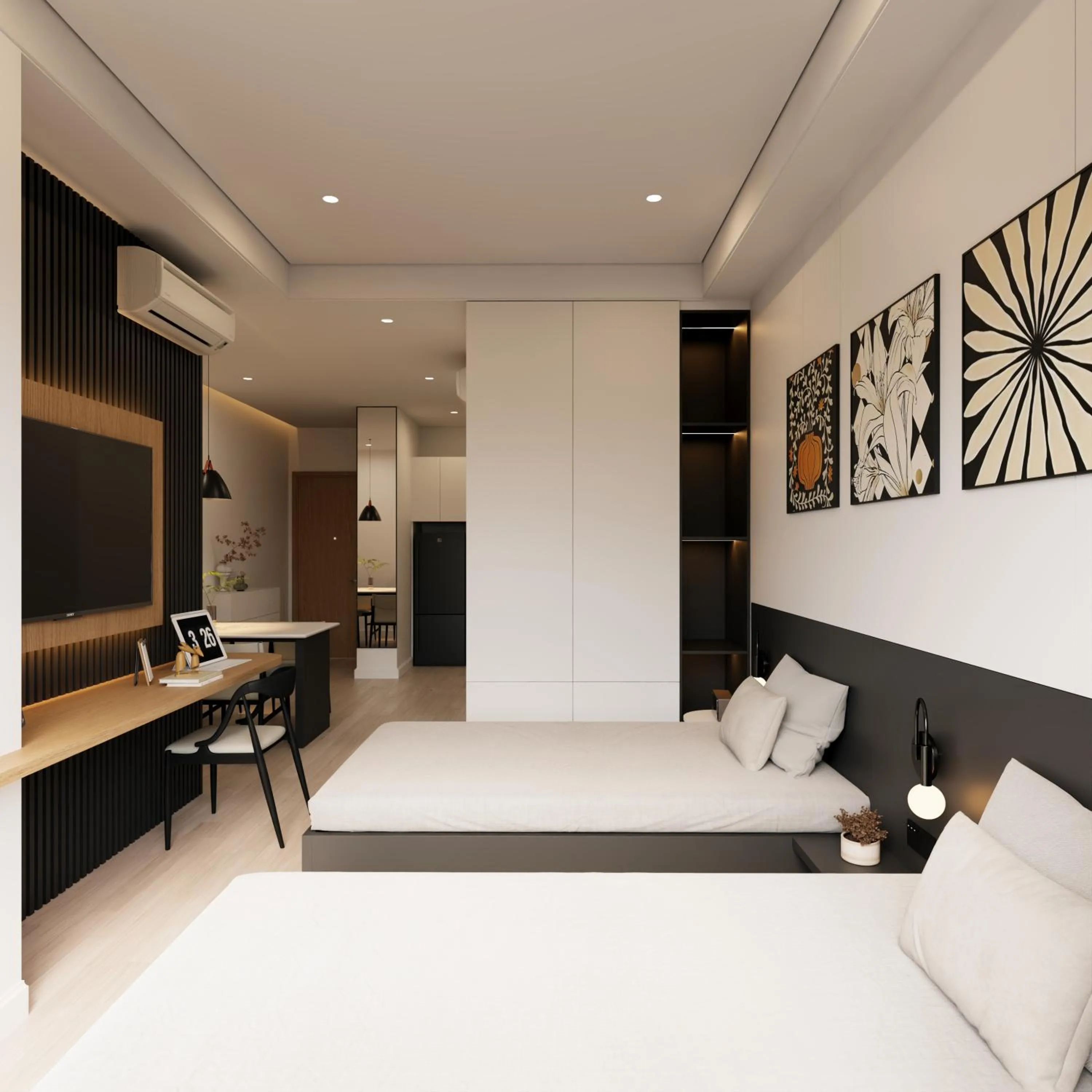 Bedroom, Bed in Bcons City Hotel