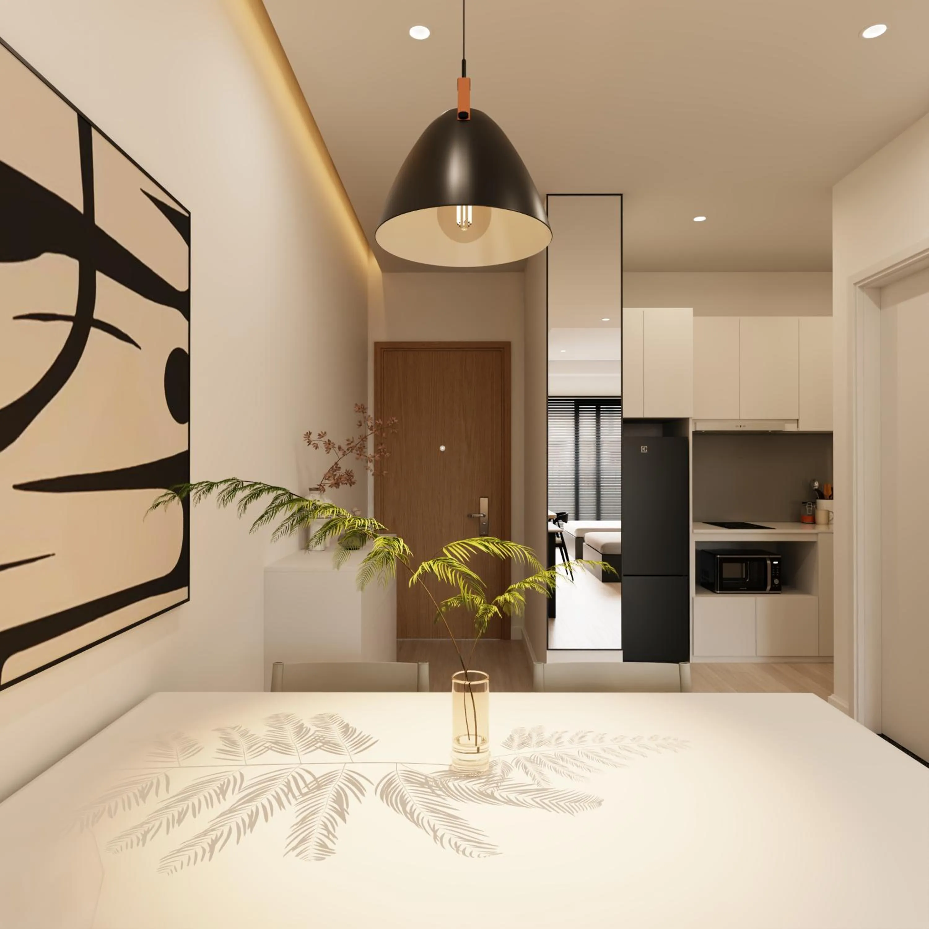 kitchen in Bcons City Hotel