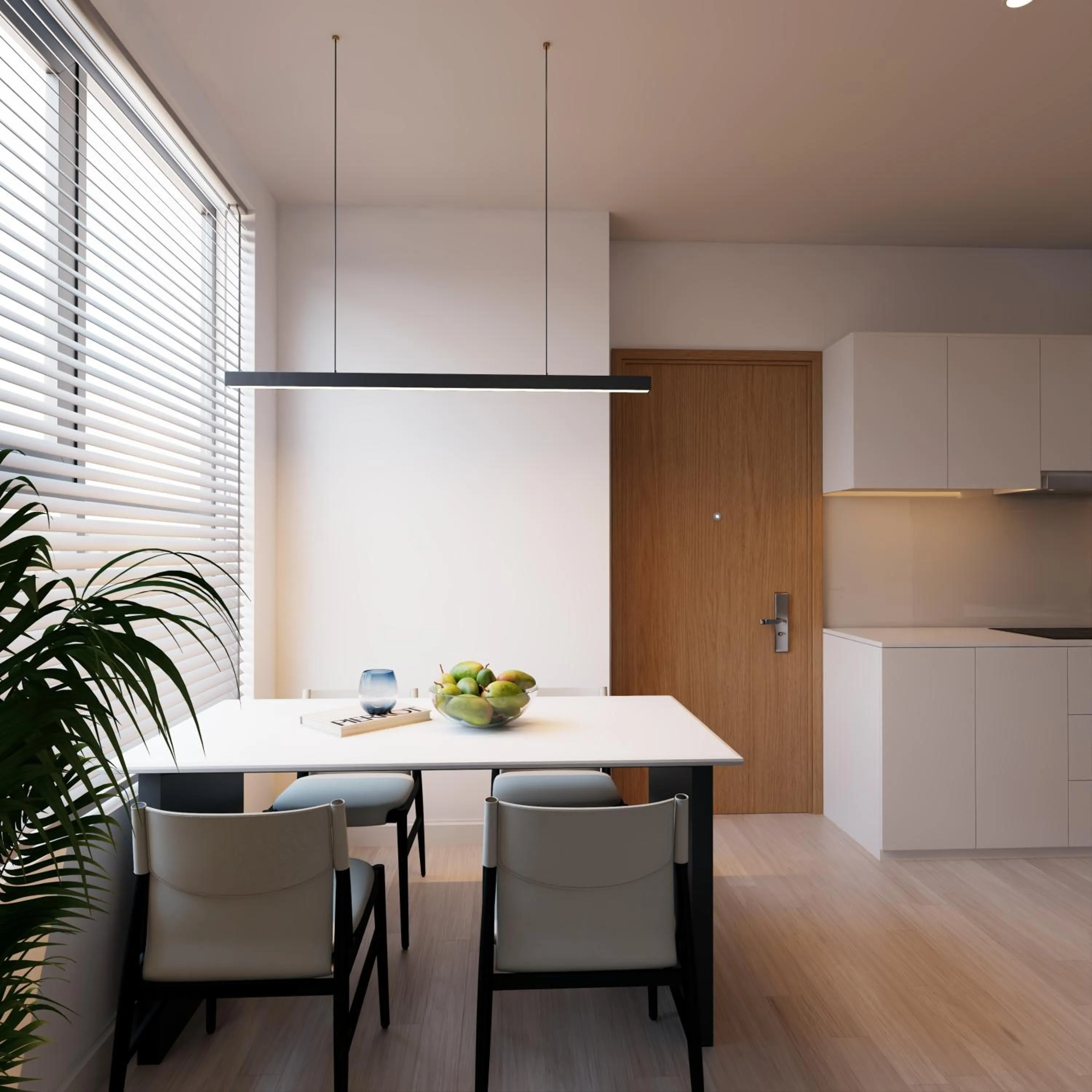 Dining area in Bcons City Hotel