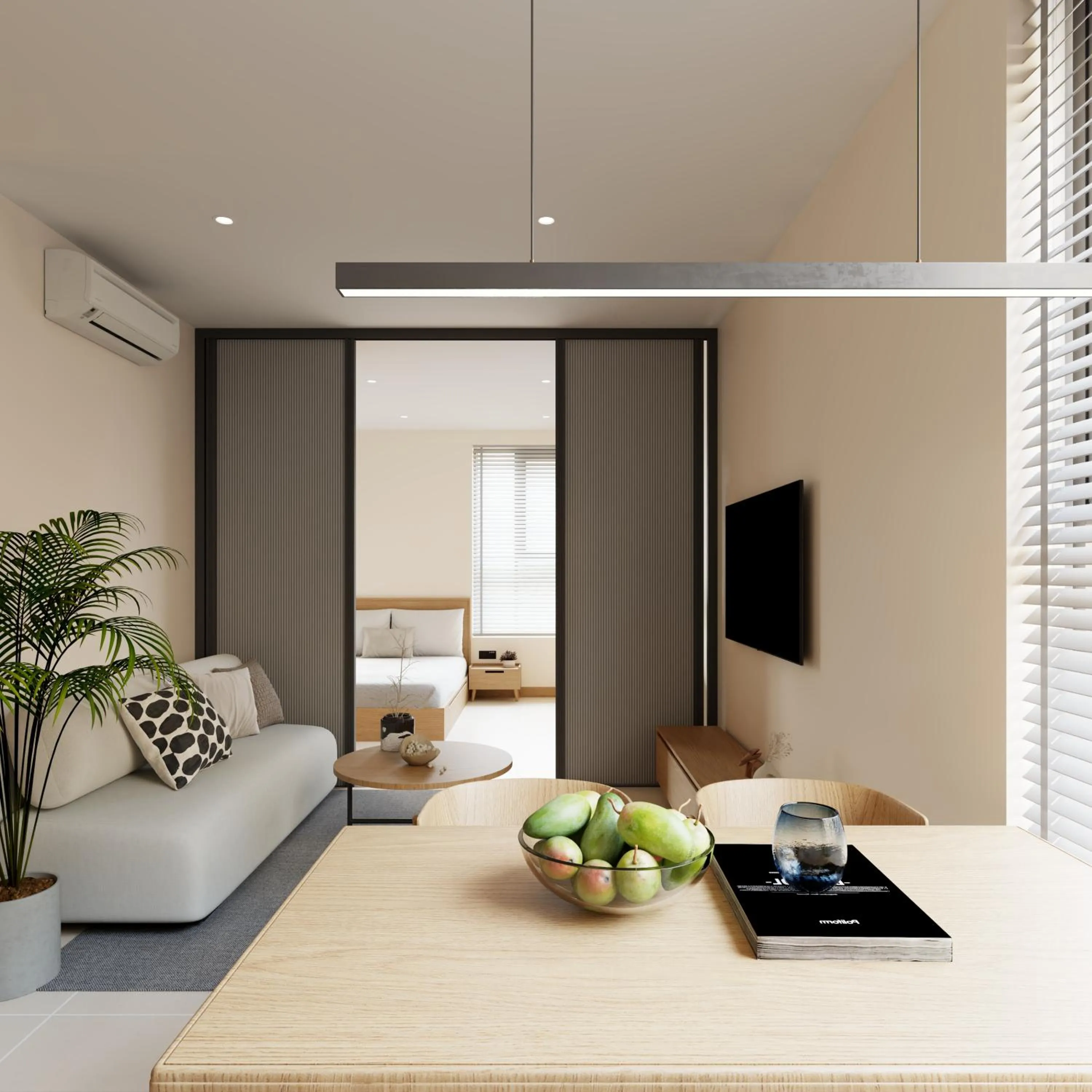 Living room in Bcons City Hotel