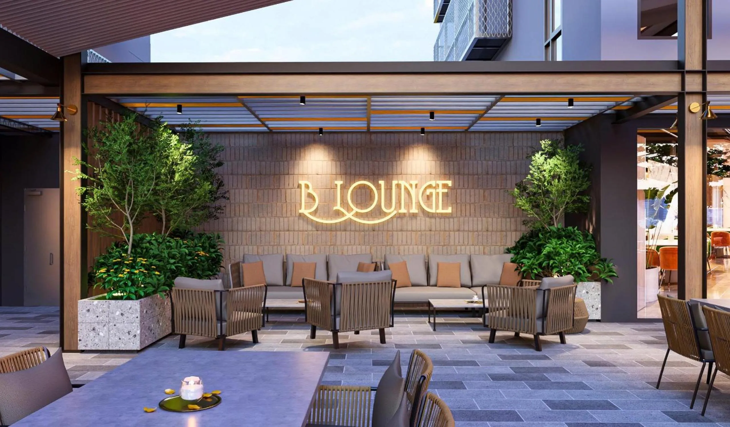 Restaurant/places to eat in Bcons City Hotel