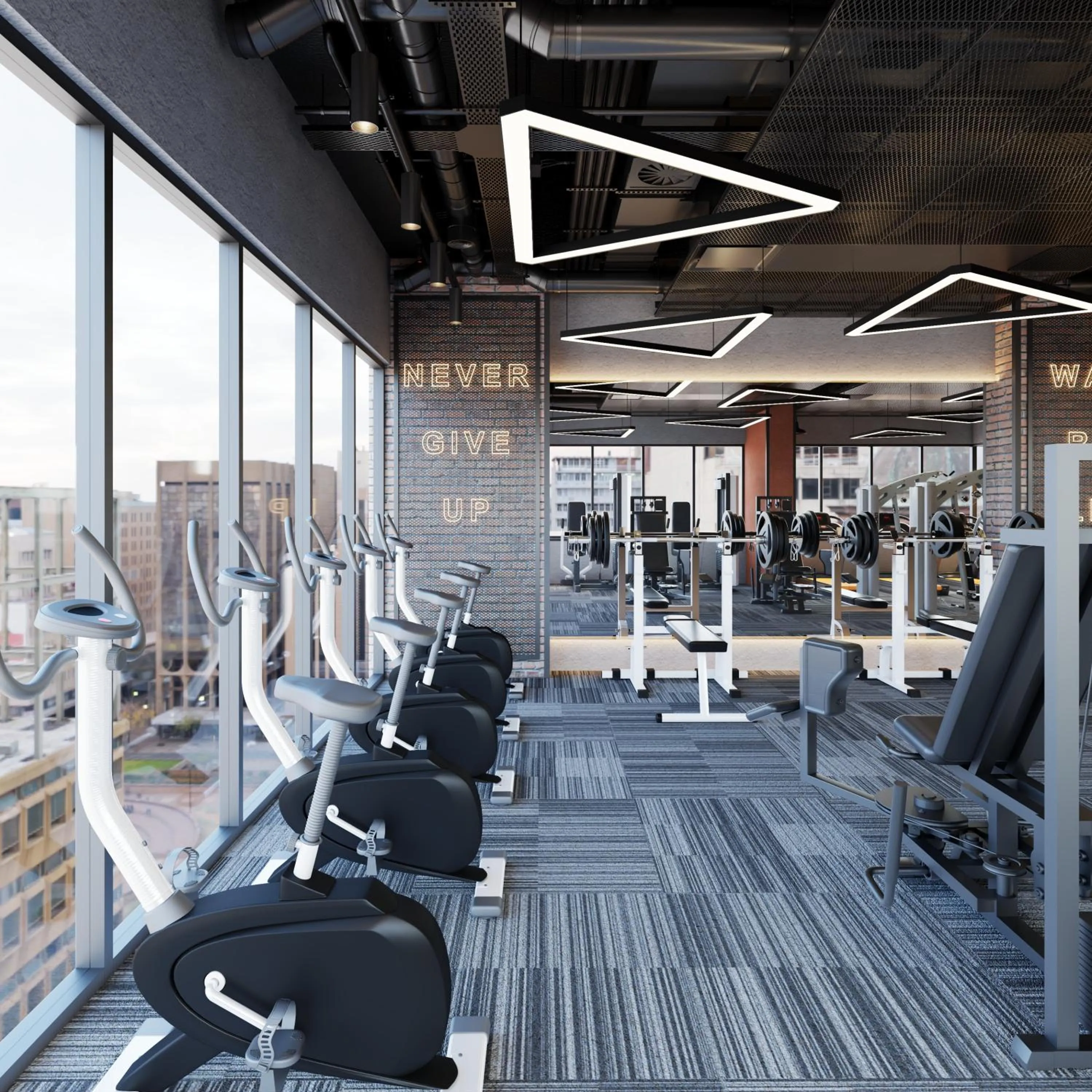 Fitness centre/facilities in Bcons City Hotel