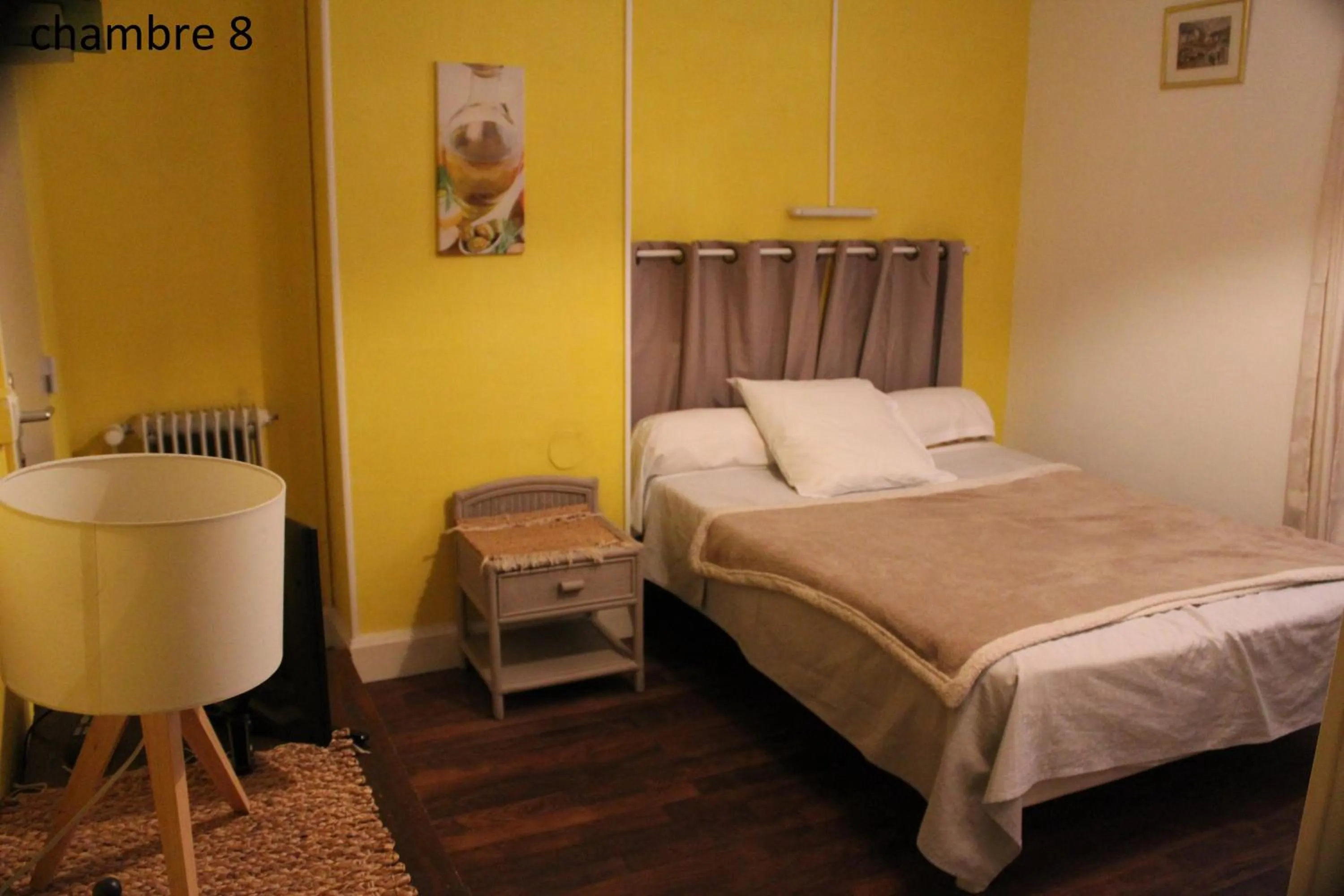 Bed in Hôtel le Dervois