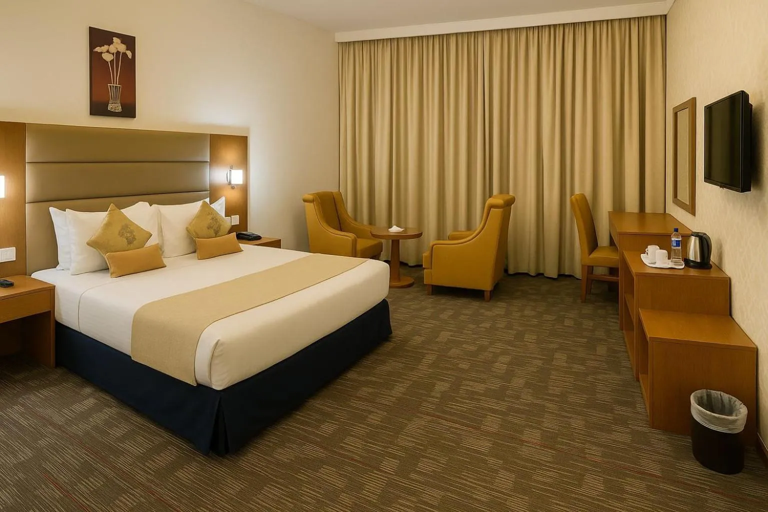 Deluxe King Room in Tamr Inn Hotel