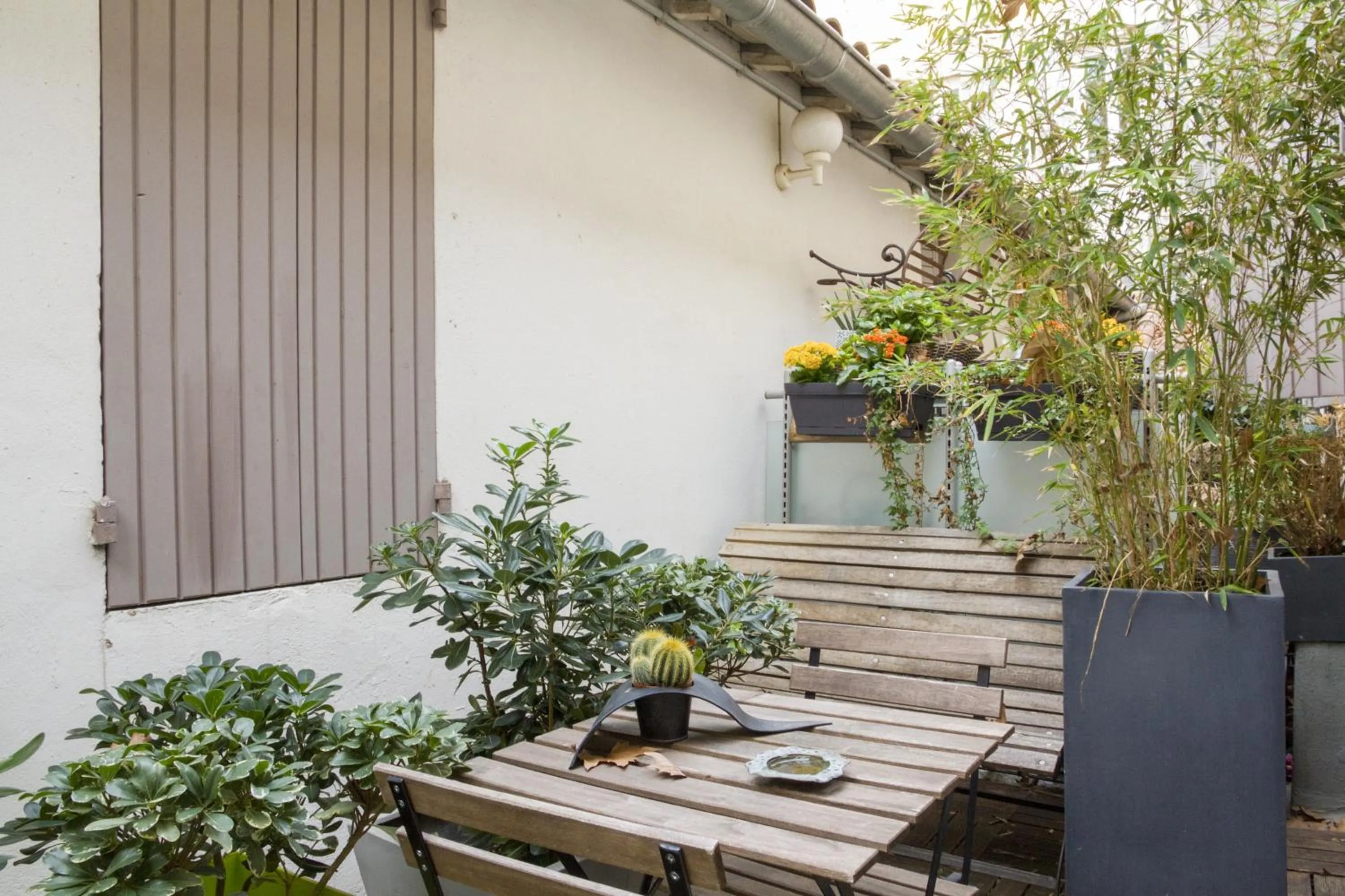 Patio in Hôtel Boquier, Avignon Centre