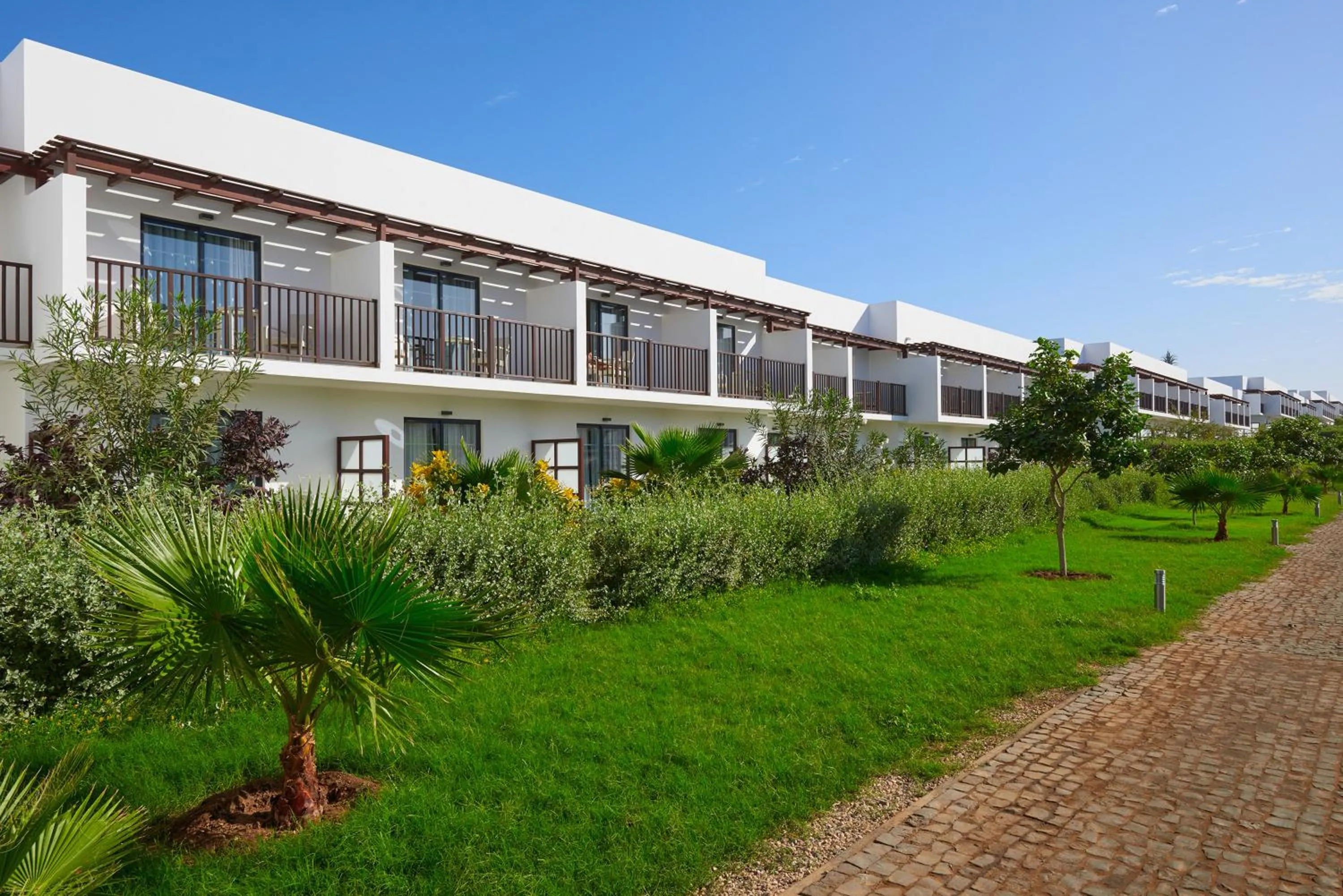 Garden in Meliá Laguna Beach