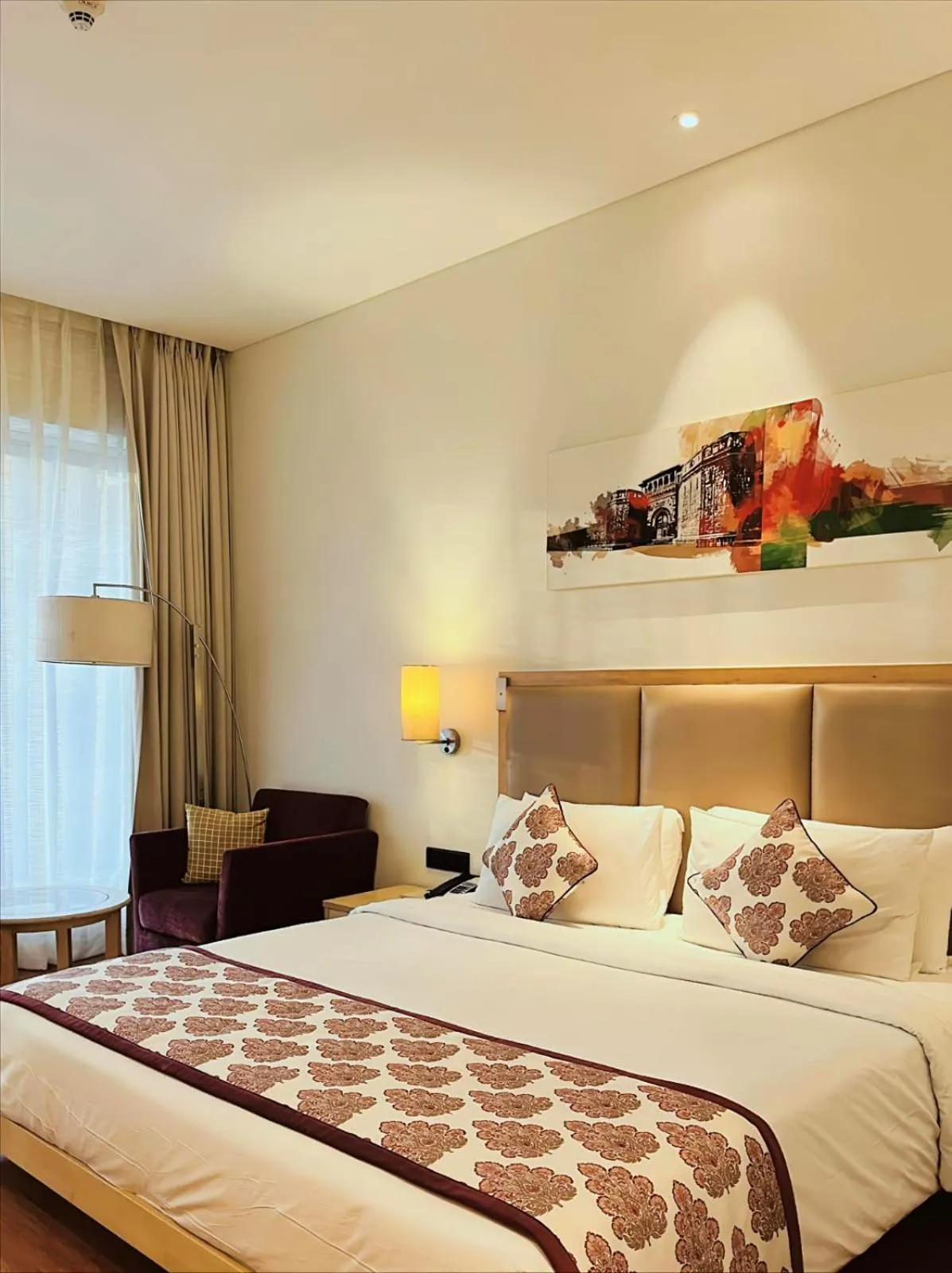 Bedroom, Bed in Vivanta Pune, Hinjawadi