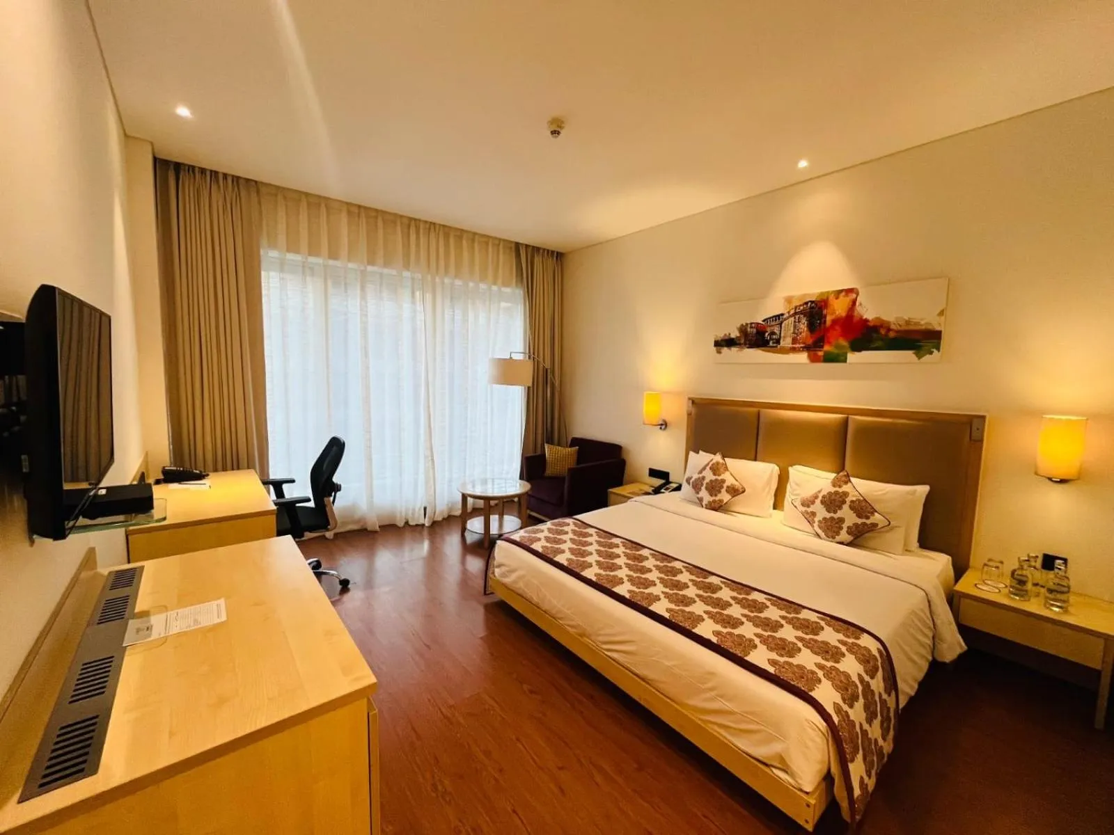 Bedroom, Bed in Vivanta Pune, Hinjawadi