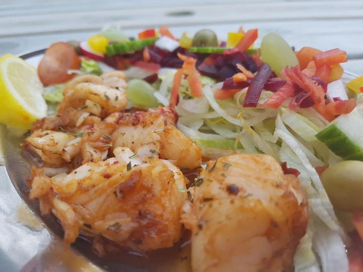 Food and drinks in Murray Arms Hotel and Seafood Restaurant, Orkney