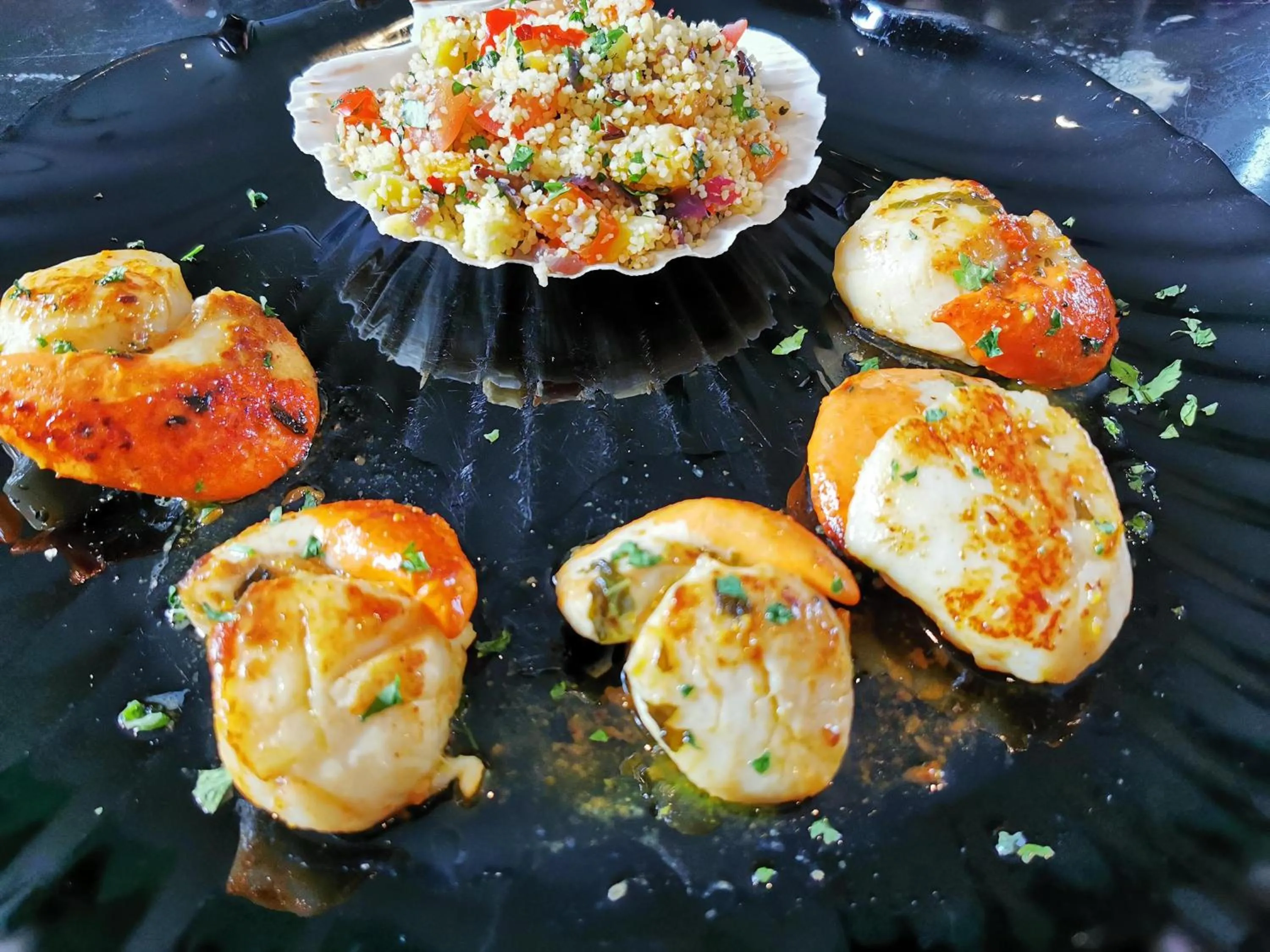 Food and drinks in Murray Arms Hotel and Seafood Restaurant, Orkney