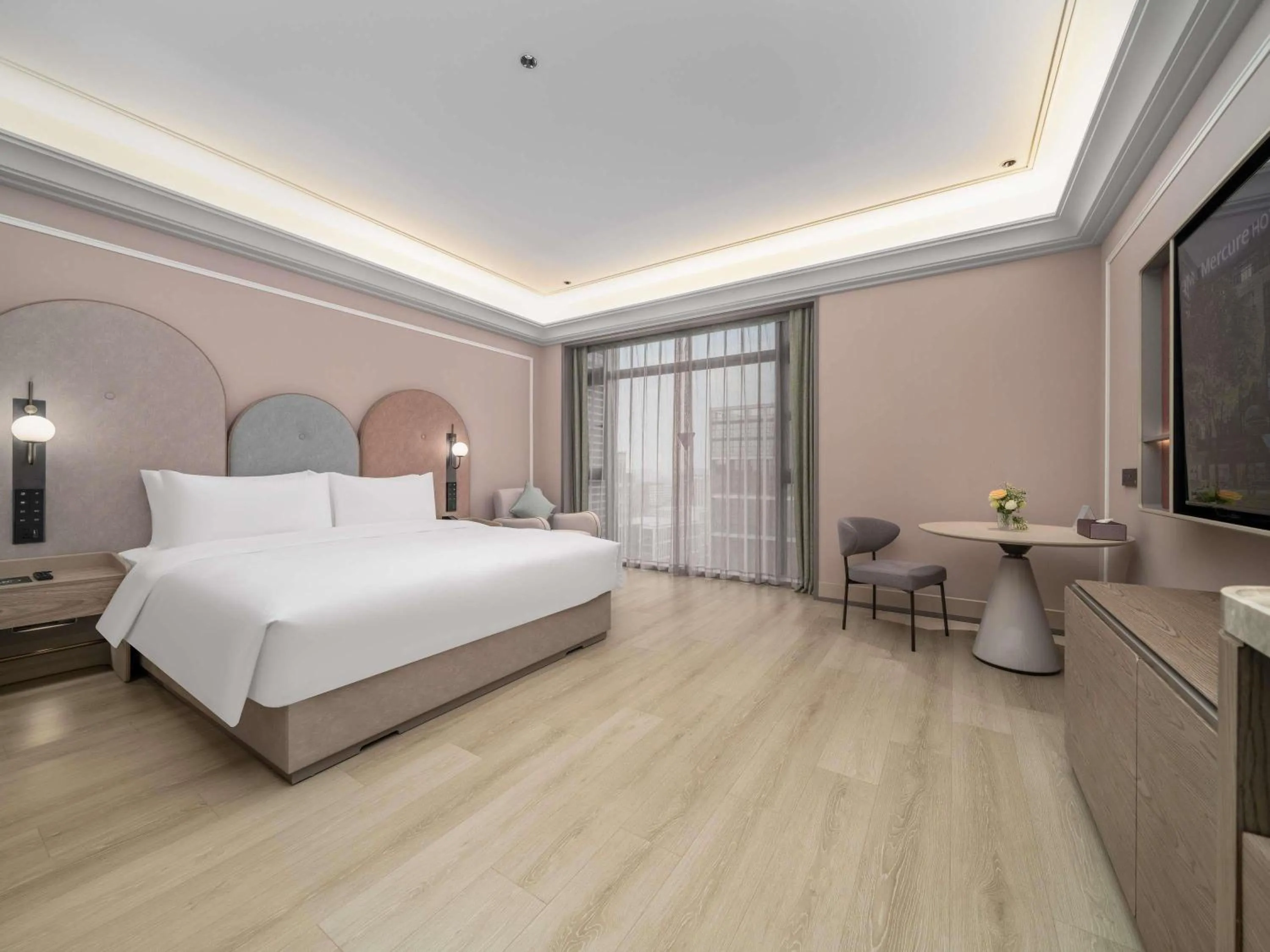 Bedroom, Bed in Mercure Hangzhou Gongshu Wanda Plaza