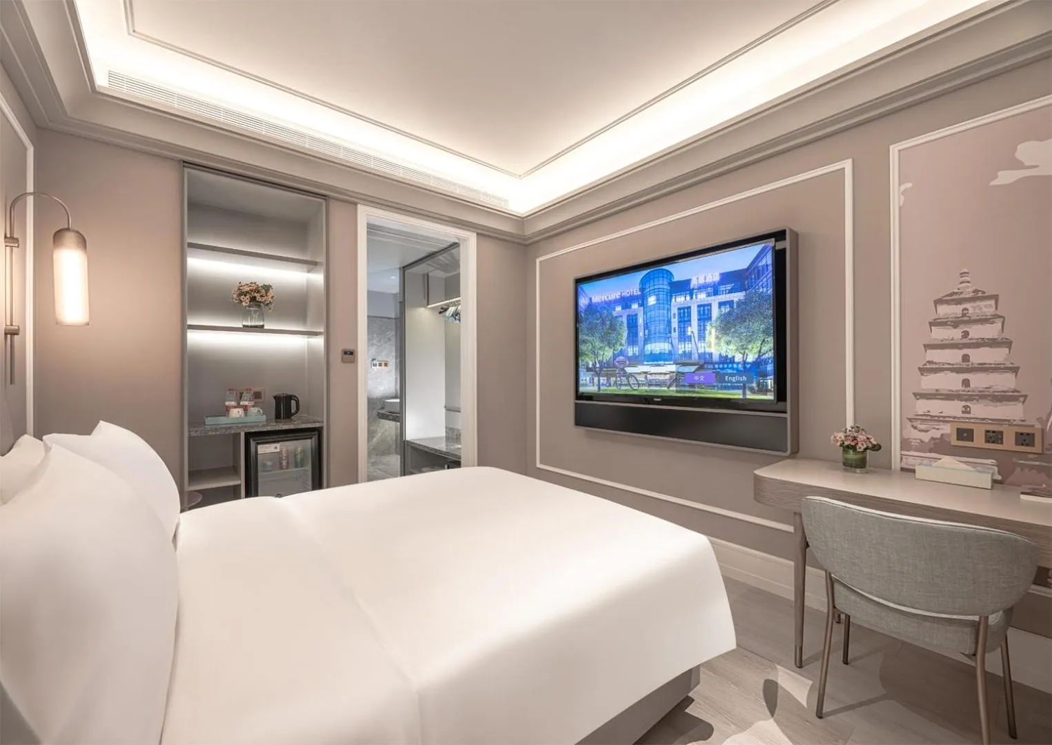 Photo of the whole room, Bed in Mercure Xi'an High-tech Zone Center