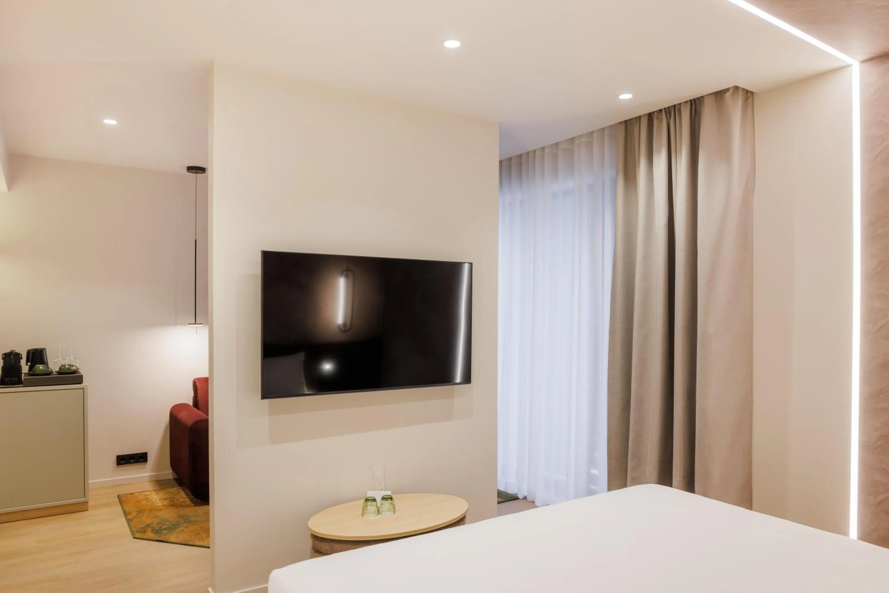 Bed in Novotel Tallinn