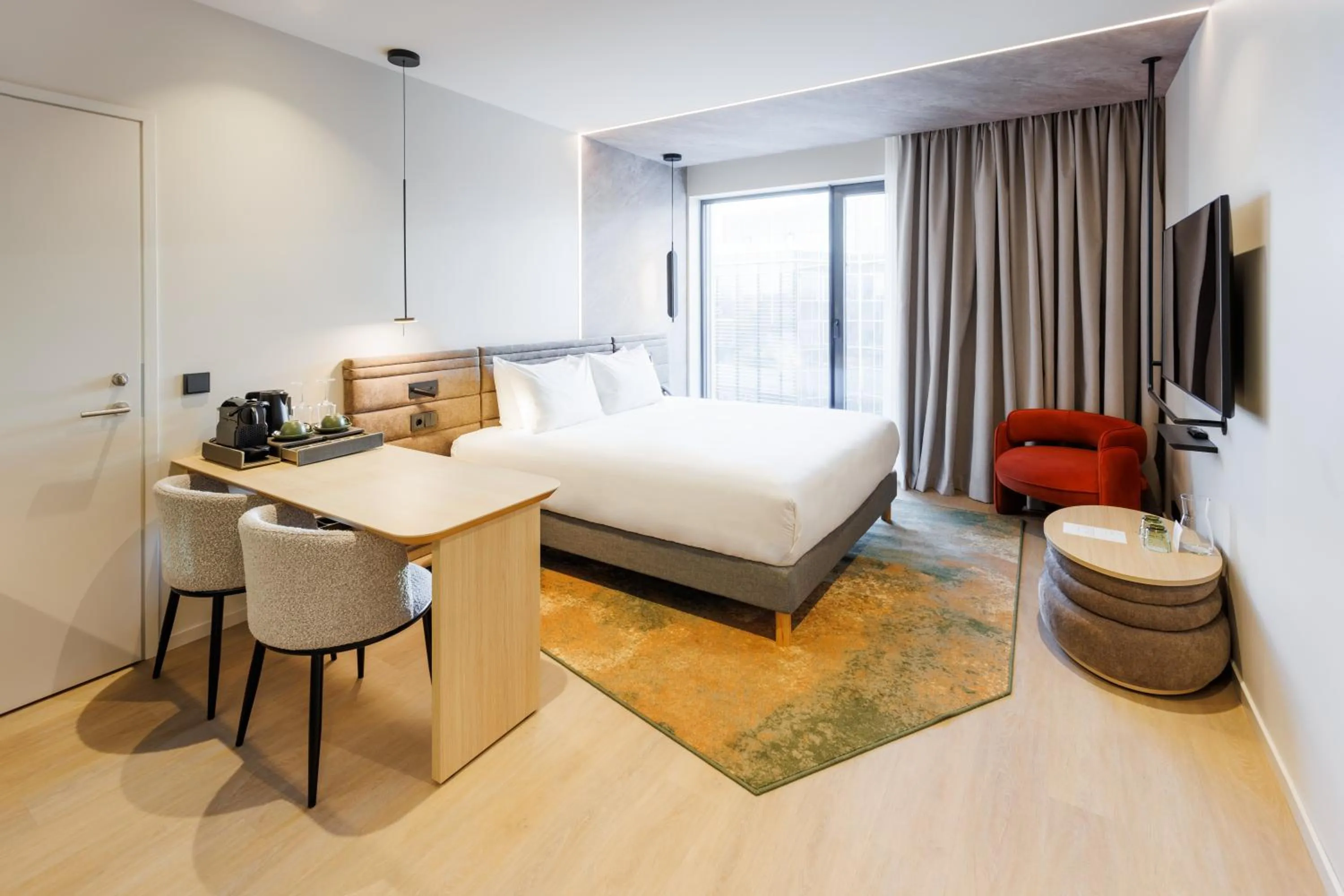 Bed in Novotel Tallinn