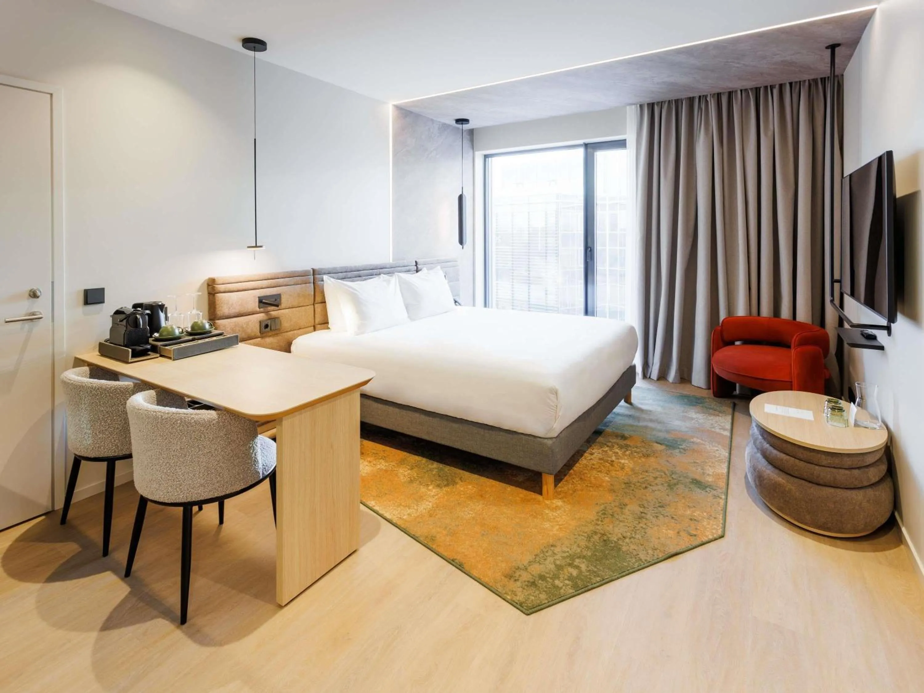 Bedroom, Bed in Novotel Tallinn