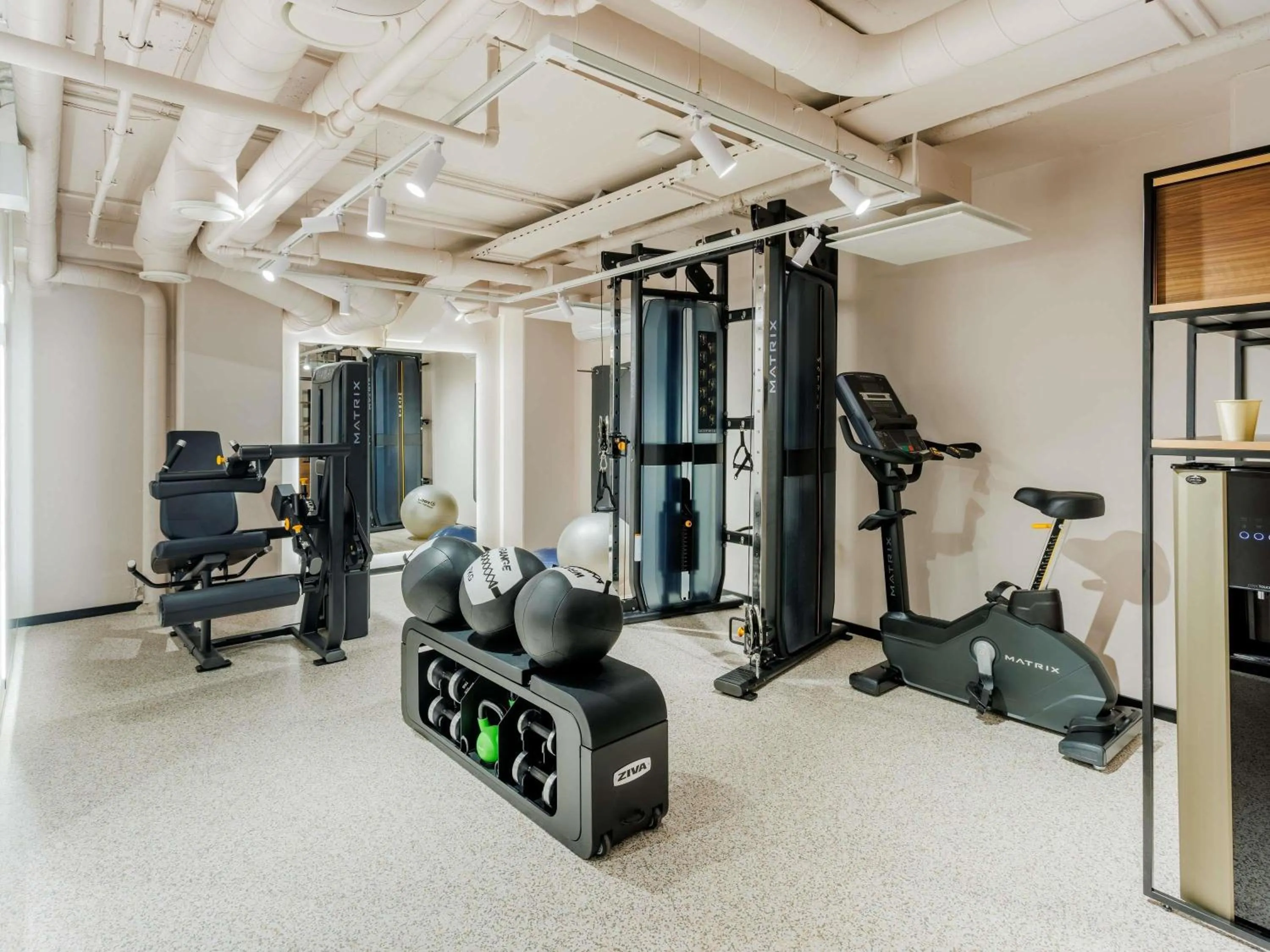 Fitness centre/facilities in Novotel Tallinn