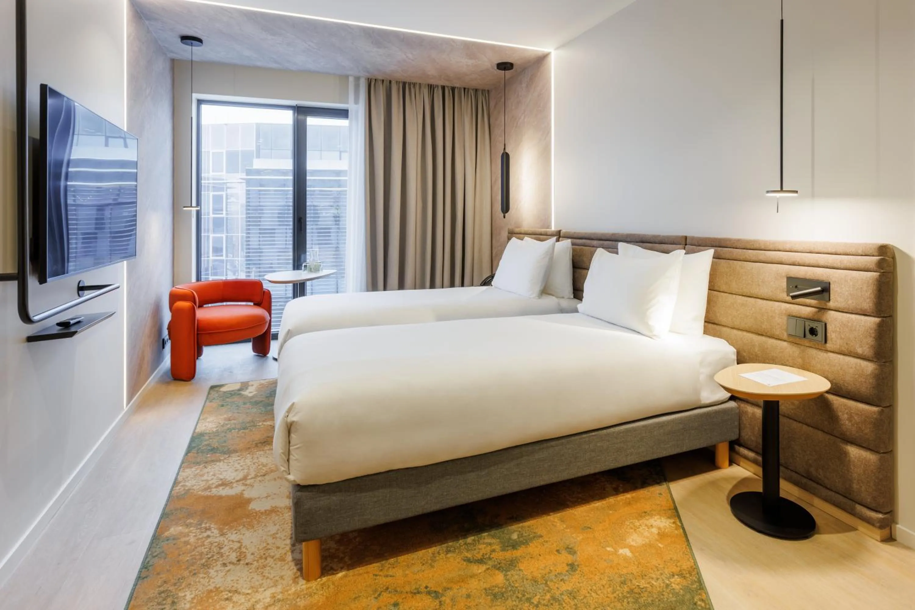 Bed in Novotel Tallinn