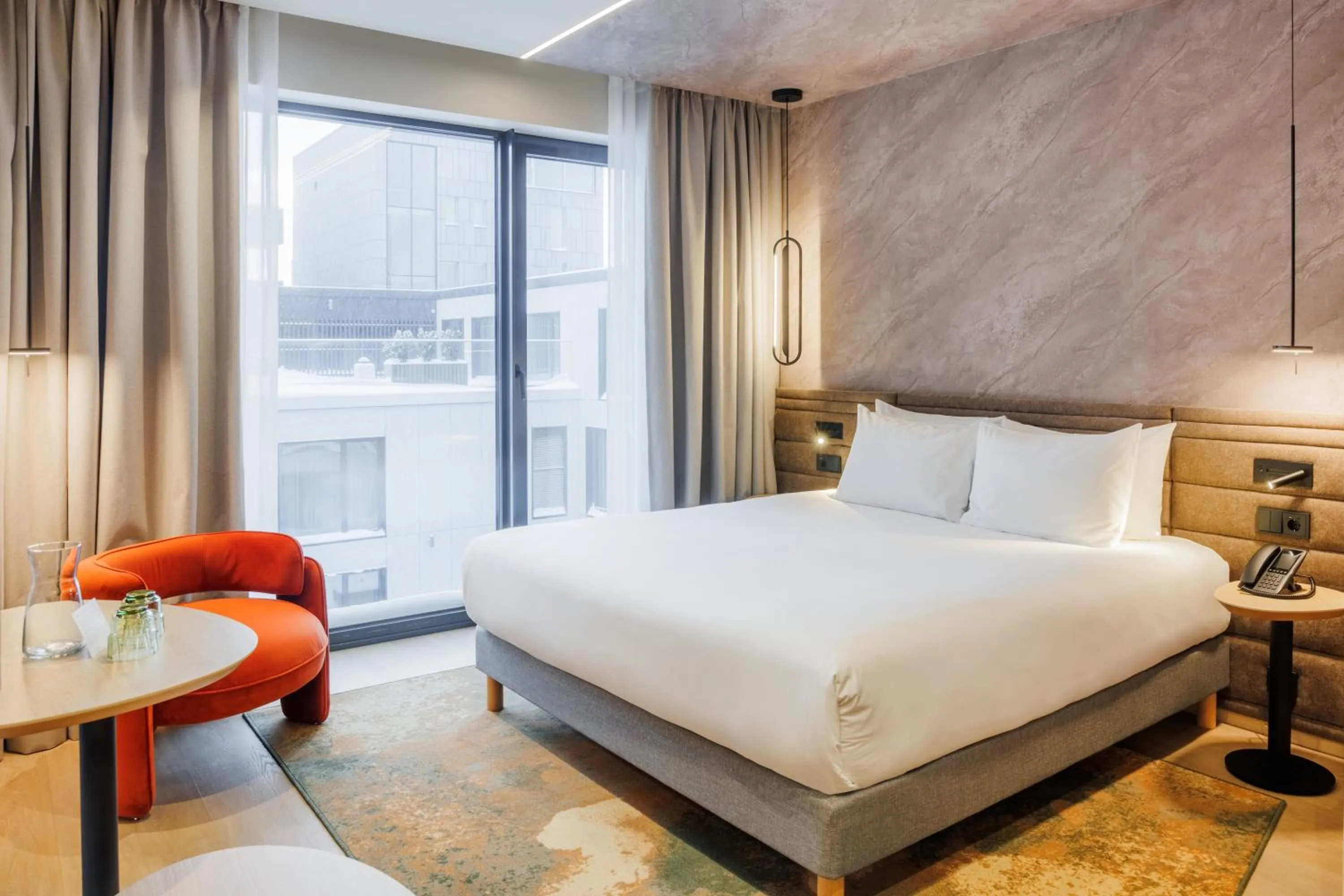 Bed in Novotel Tallinn