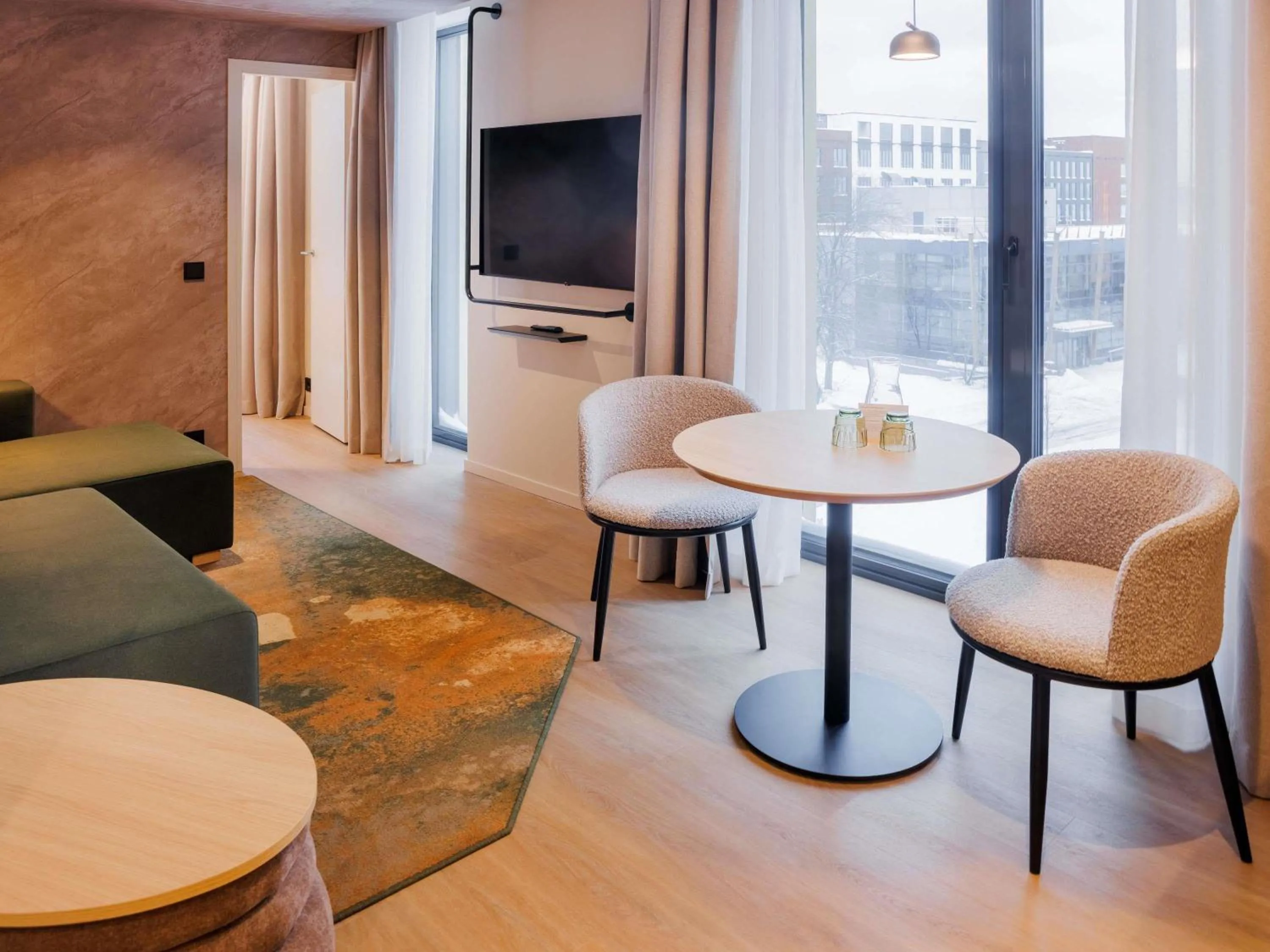 Bedroom in Novotel Tallinn