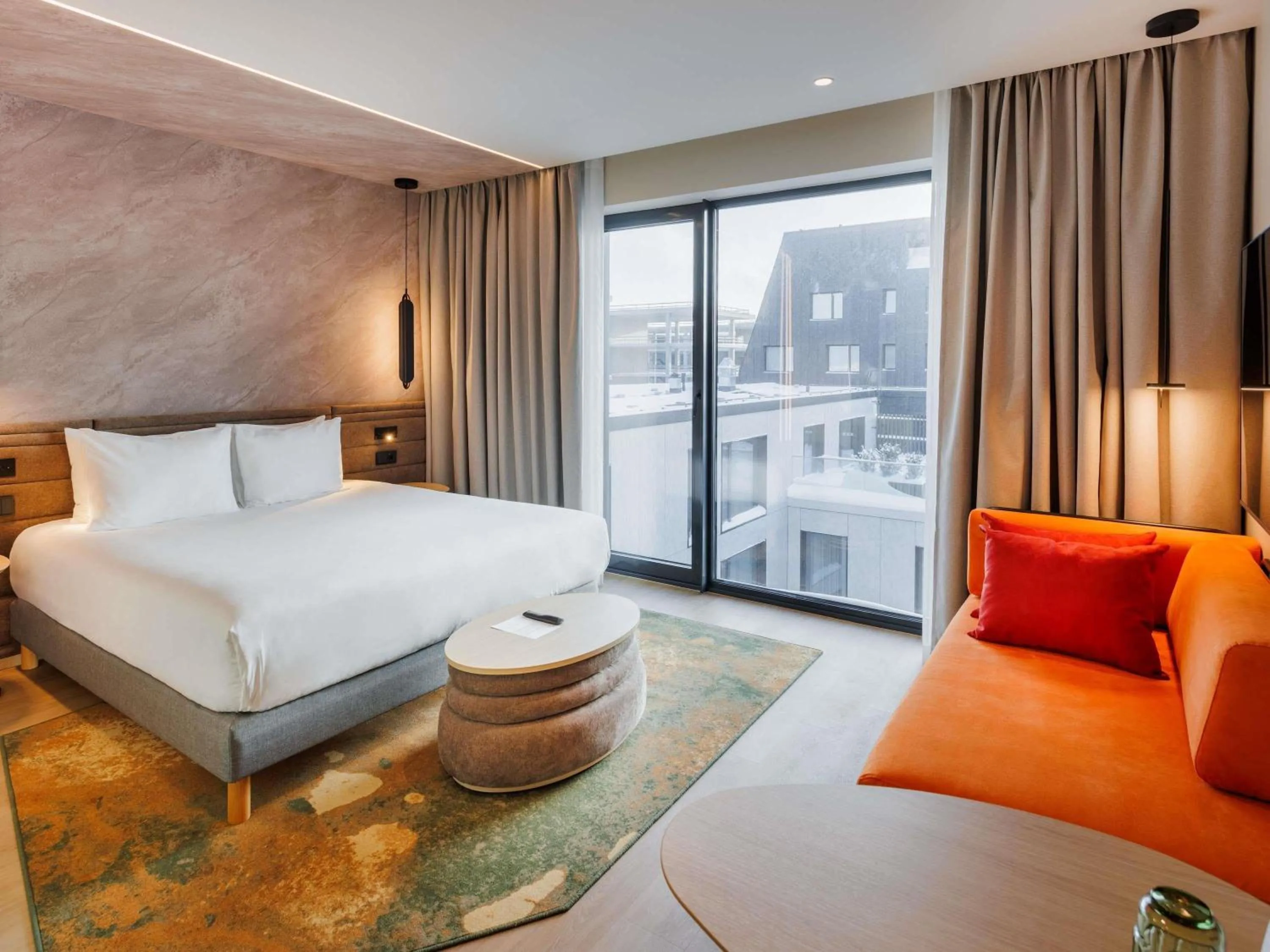 Bedroom, Bed in Novotel Tallinn